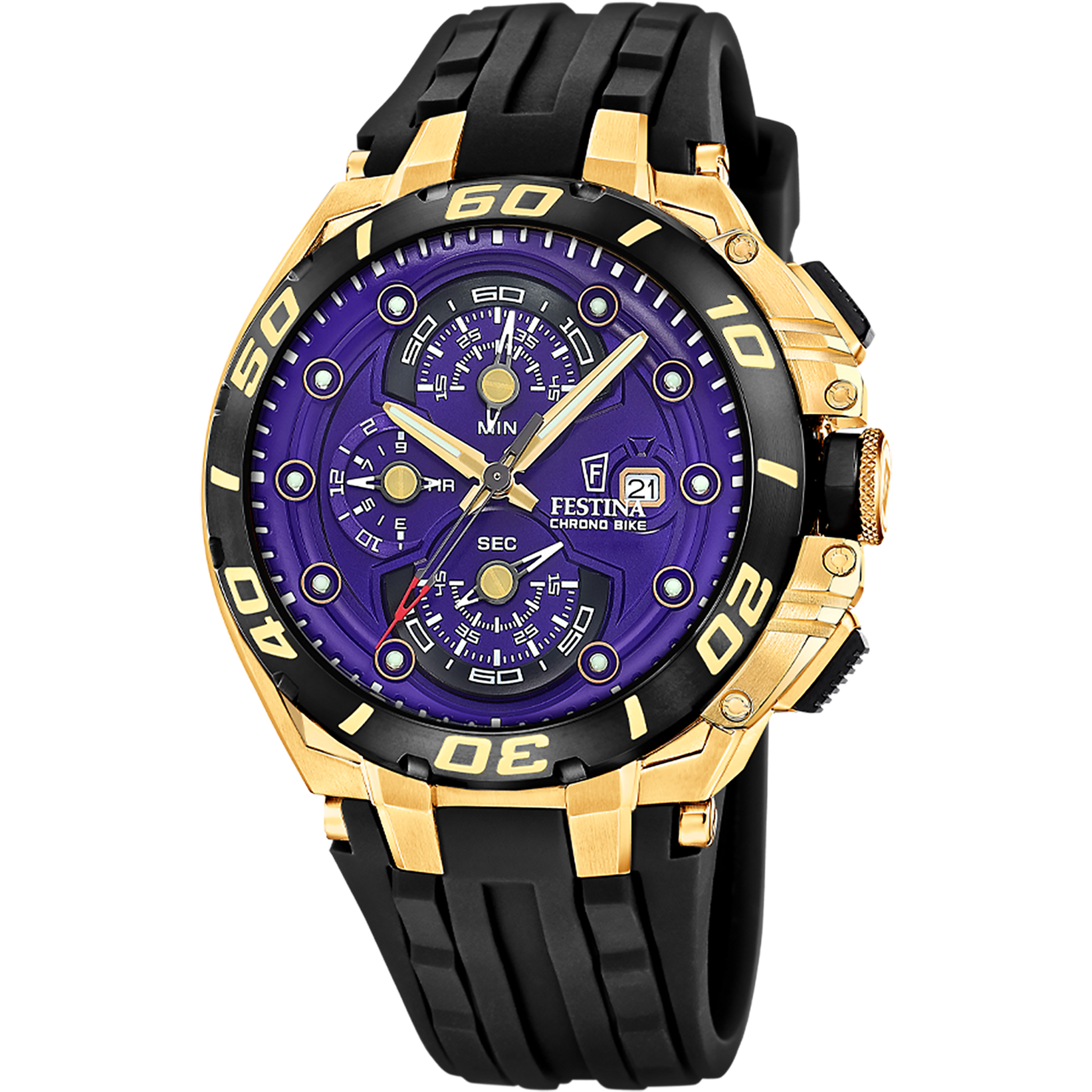 Festina Chronograph »Chrono Bike Special Edition« Quarzuhr, Armbanduhr, Herrenuhr, Edelstahlarmband