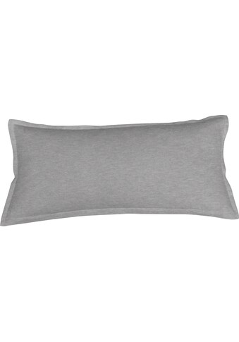 Schlafgut Kissenbezug »Melange Uni«, (1 St.), passend zu Spannbettlaken und Bettwäsche kaufen