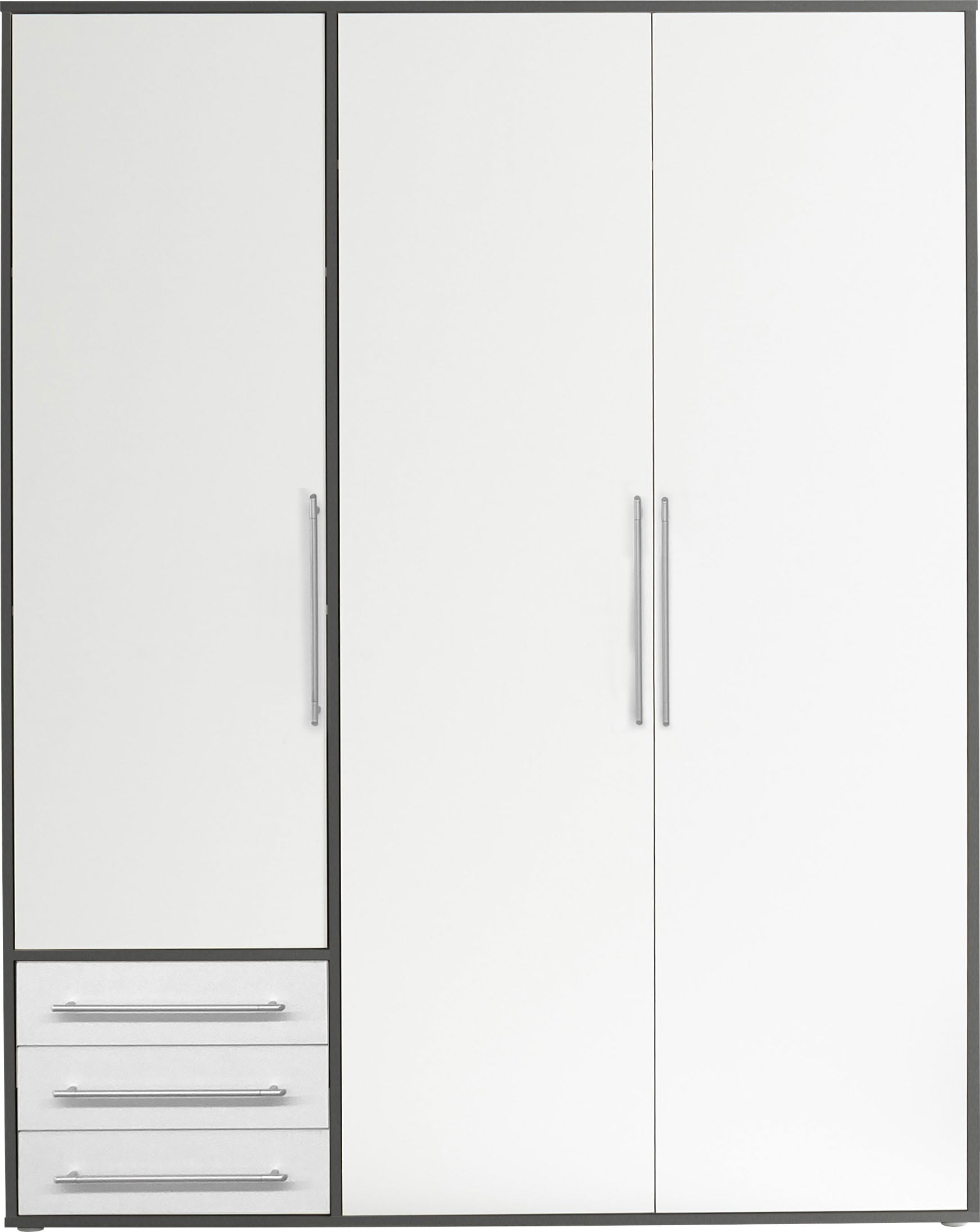 Schlafkontor Drehtürenschrank »Lyss Schrank, Kleiderschrank mit Drehtüren« in verschiedenen Farben und Größen erhältlich