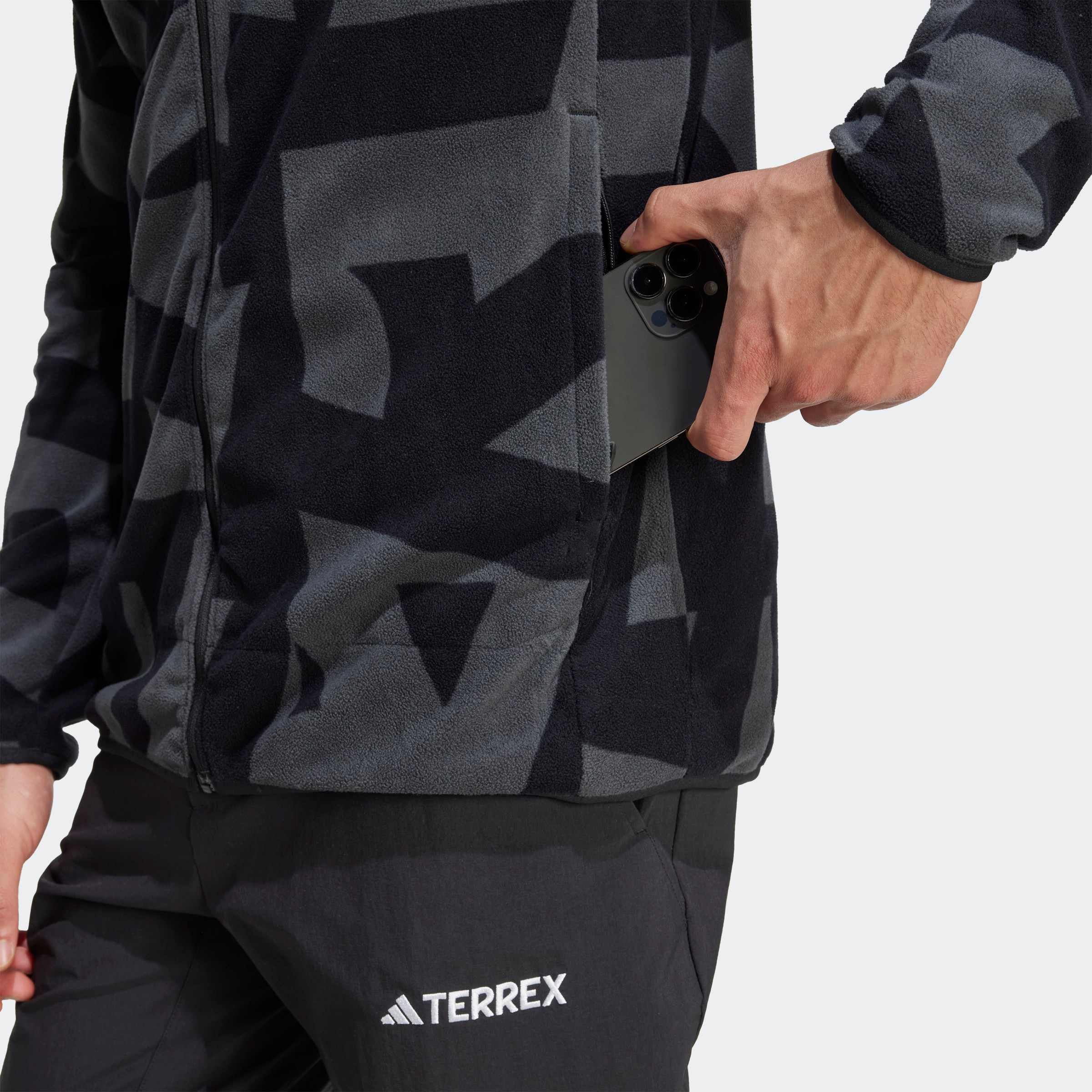 adidas TERREX Fleecejacke »MT AOP FZ FL«