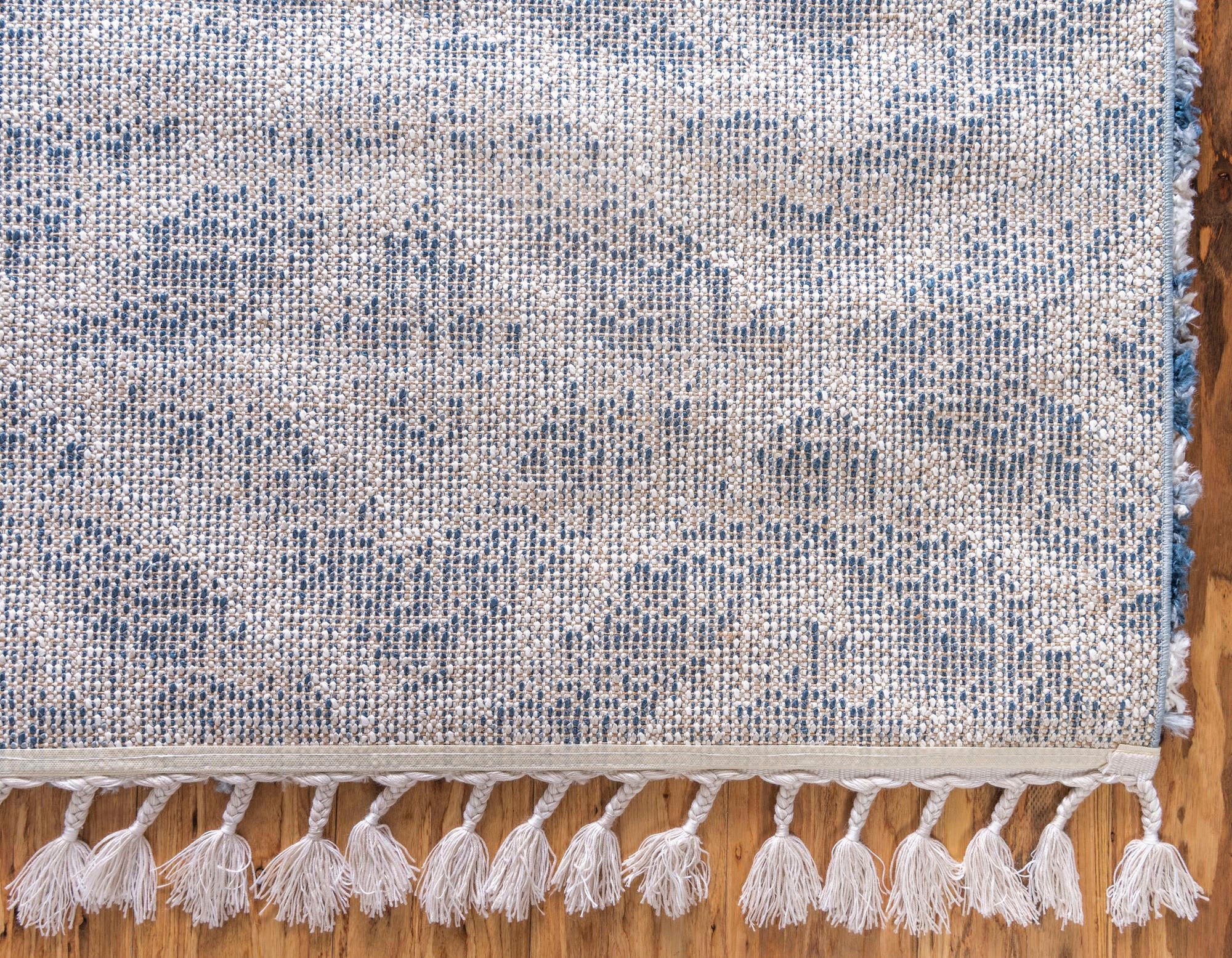 Myflair Möbel & Accessoires Hochflor-Teppich »Top Shag Lagerräumung«, rechteckig, 32 mm Höhe, gewebt, Rauten Design, melierte Optik, weich & kuschelig, mit Fransen