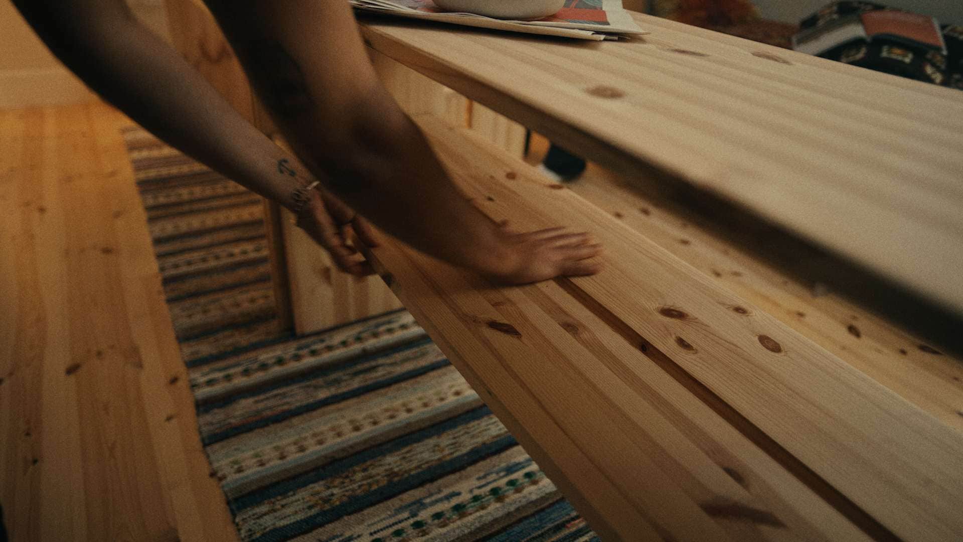 Karup Design Essbank »Join-In Bench, stabile Sitzbank, aus FSC®-Massivholz« minimalistisches Design, langlebig, flexibel, vielseitig éinsetzbar