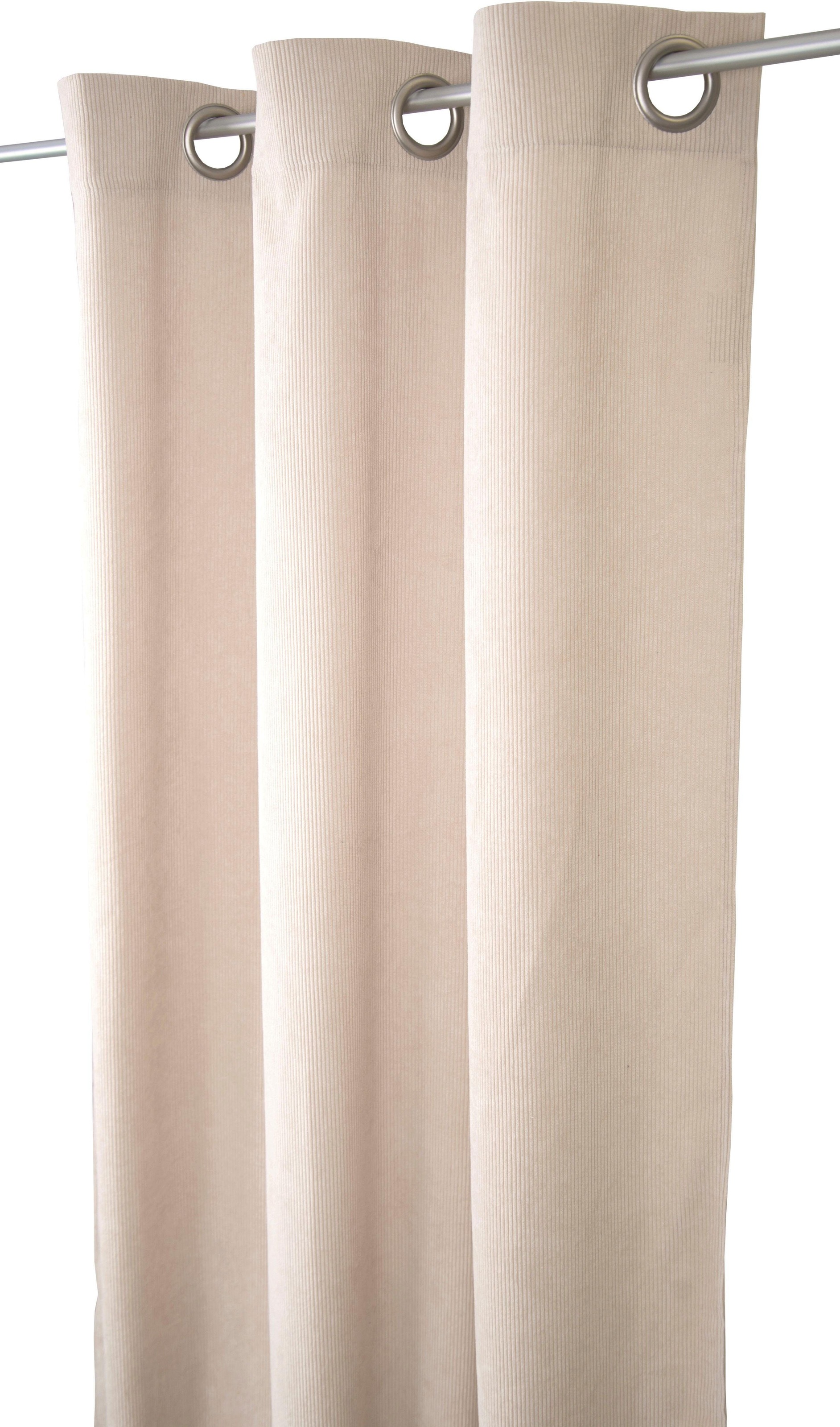 TOM TAILOR HOME Vorhang »CASUAL CORD«, (1 St.), HxB: 245x140