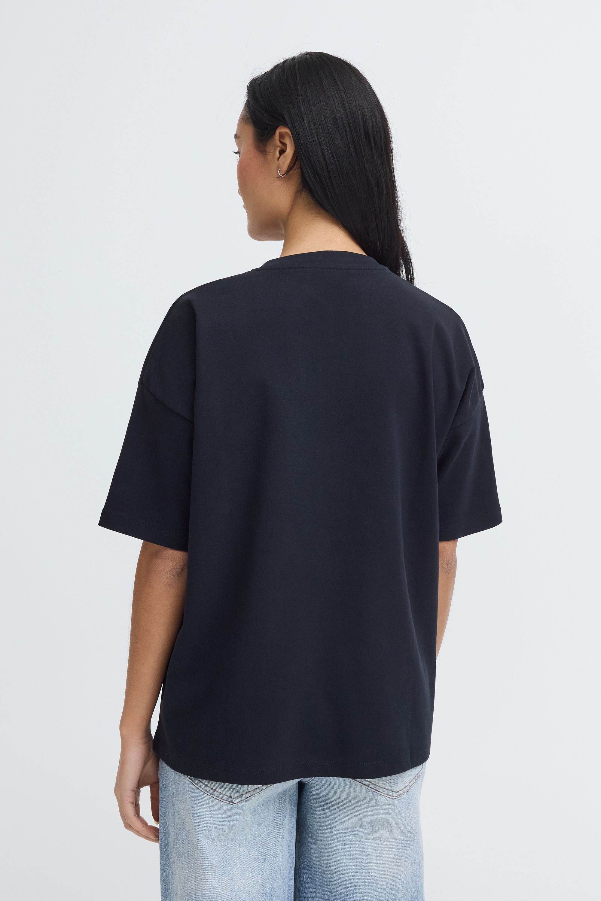 OXMO Rundhalsshirt »Rundhalsshirt OXNSandy Boxy«