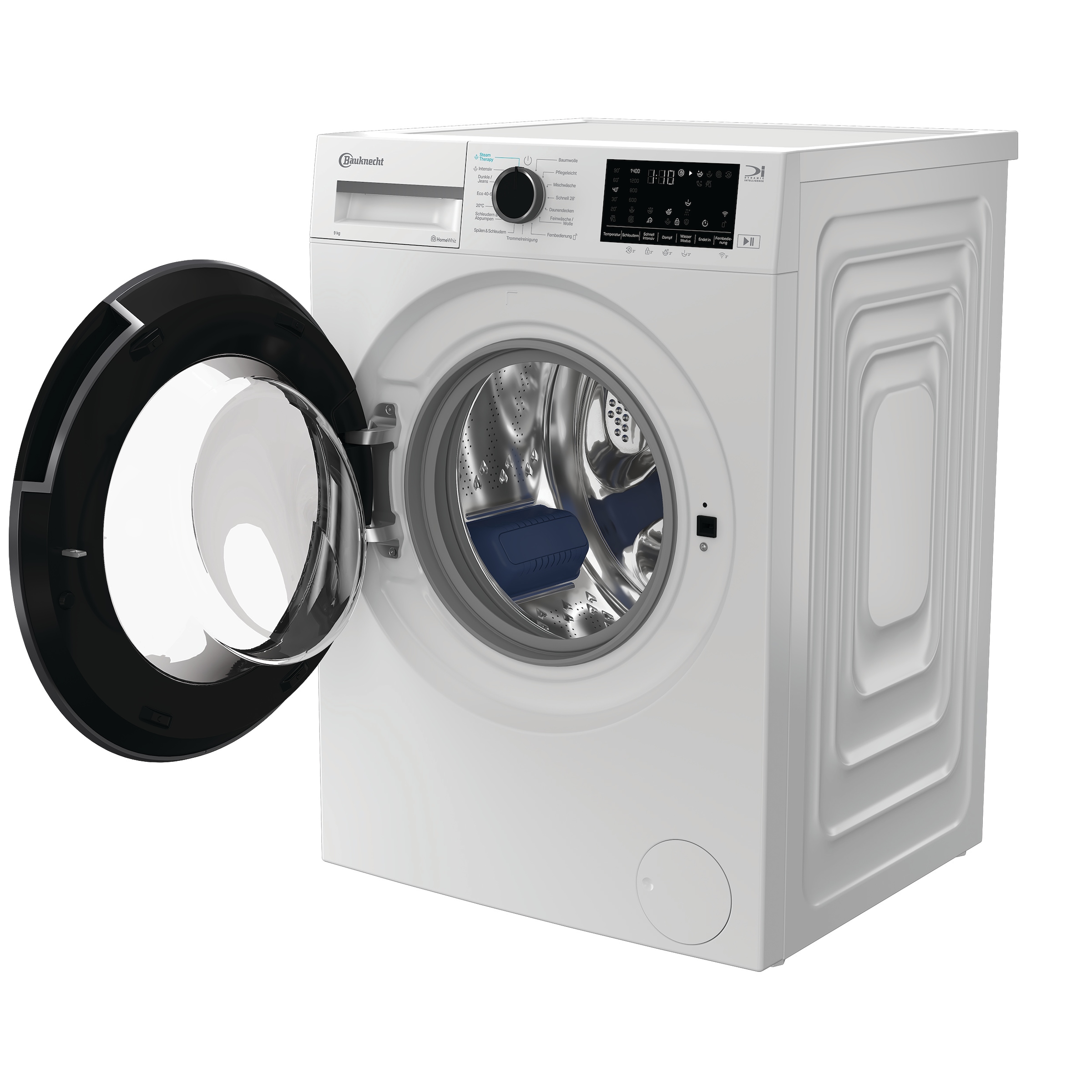 BAUKNECHT Waschmaschine »B W 9A30 BS« 9 kg 1400 U/min Adaptive Wash – Intelligente Anpassung
für perfekte Waschergebnisse