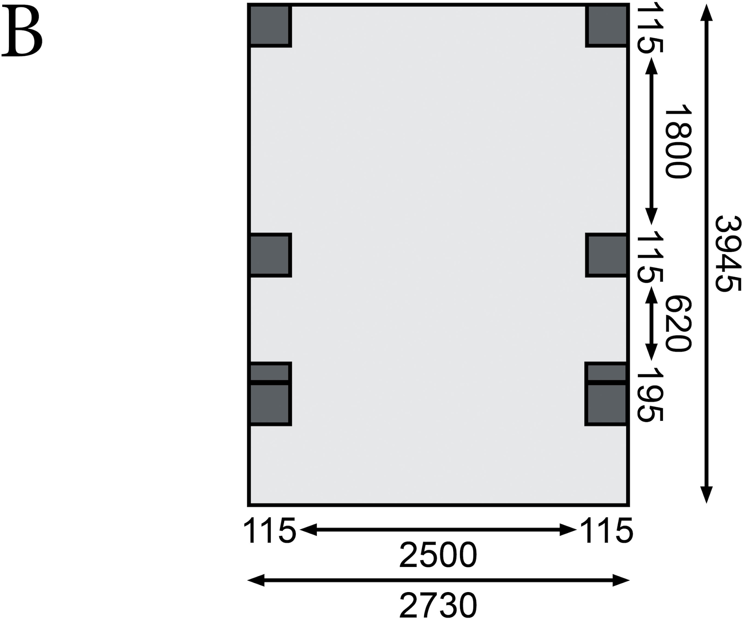 Karibu Einzelcarport »»Classic 1 SET« PVC-Dach Variante C, mit zwei Einfahrtsbogen« Massivholz 250 cm KDI aus Masivholz
