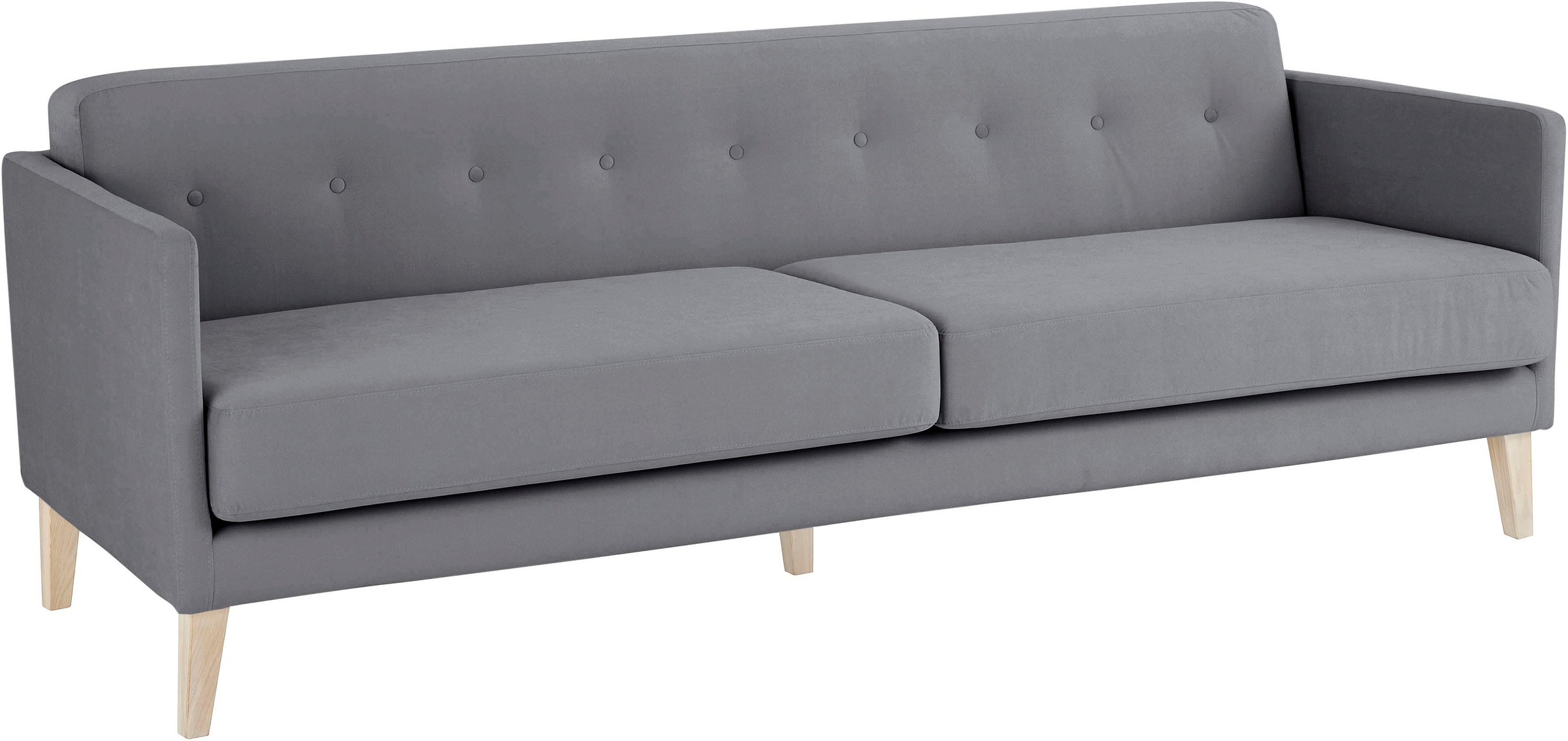 andas 3-Sitzer »Raadal«, in skandinavischem Design, Knopfheftung, Design by Morten Georgsen