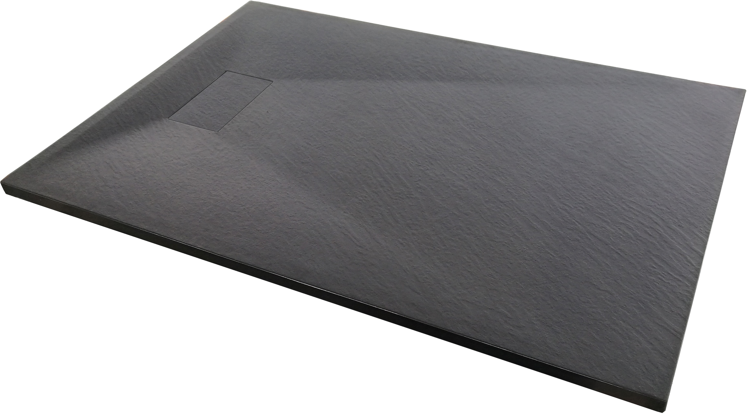 Marwell Rechteckduschwanne »Schiefer«, 120x90 cm