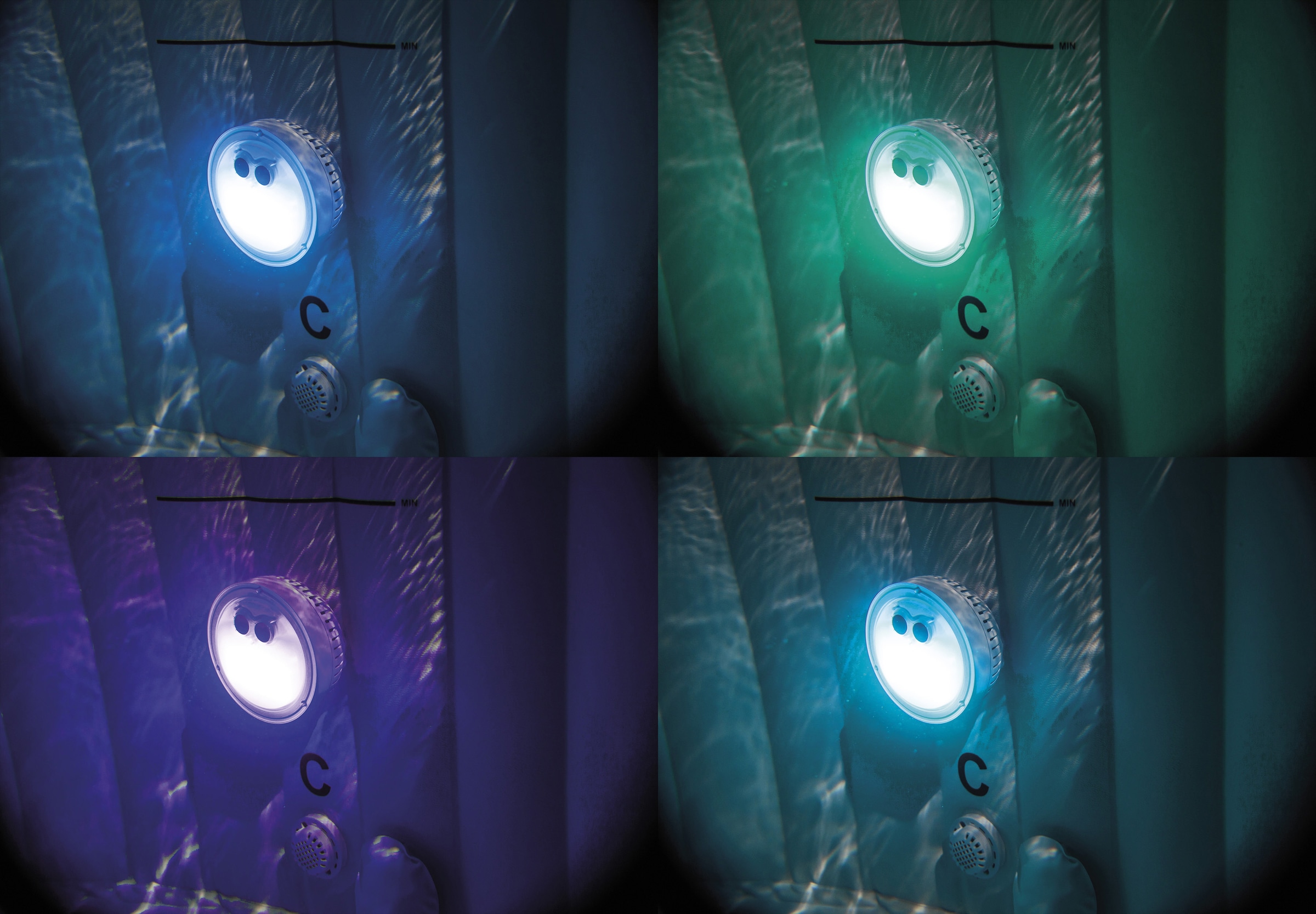 Intex Whirlpool »Greywood Deluxe« 165 cm Durchmesser