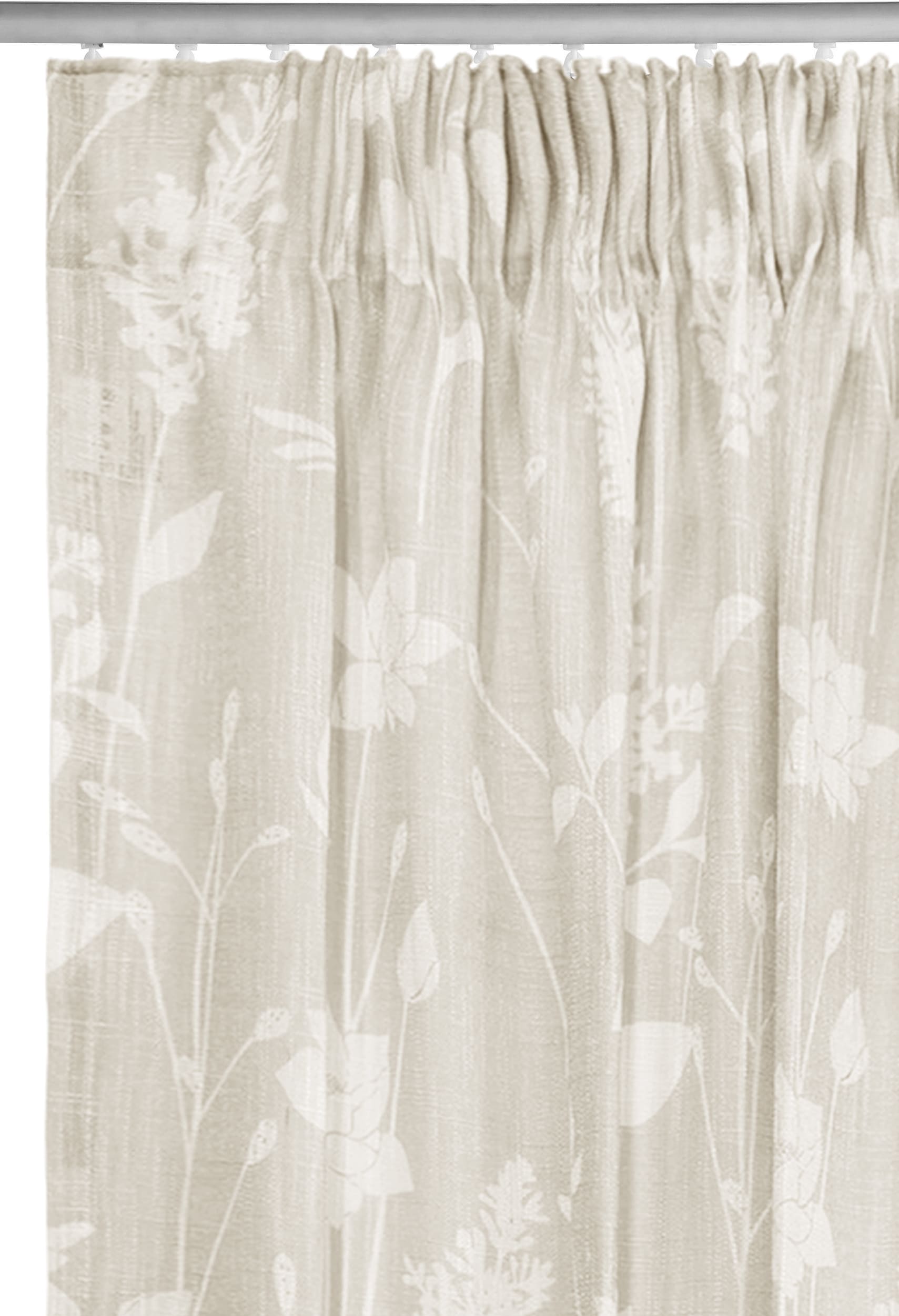 OTTO home Gardine »Linnah« Multifunktionsband 1 Stk. tlg. halbtransparent, strukturiert, Wohnzimmer, Schlafzimmer, Esszimmer,