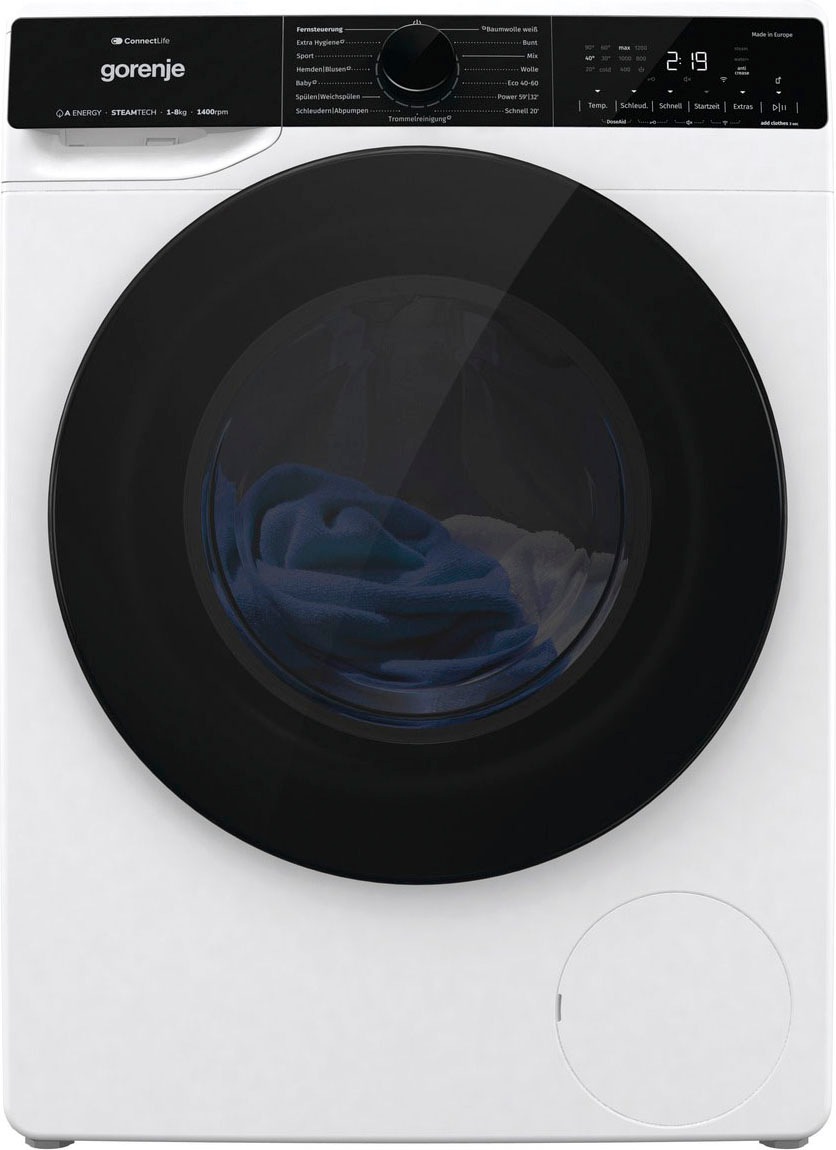 GORENJE Waschmaschine »WPNA 84 ATSWIFI3«, 8 kg, 1400 U/min