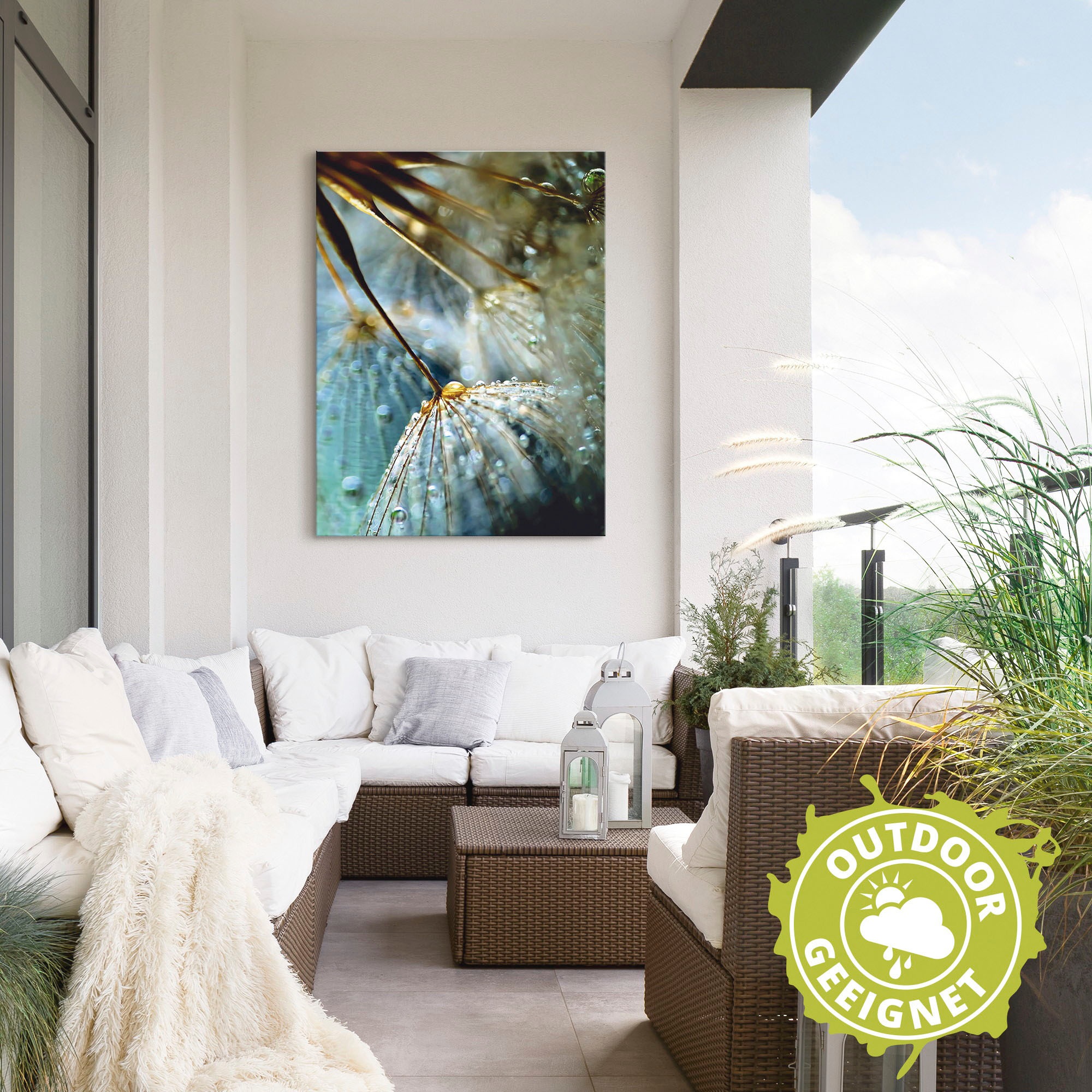 Artland Wandbild »Pusteblume Mystische Schönheit«, Blumen, (1 St.), als Alubild, Outdoorbild, Leinwandbild, Poster, Wandaufkleber