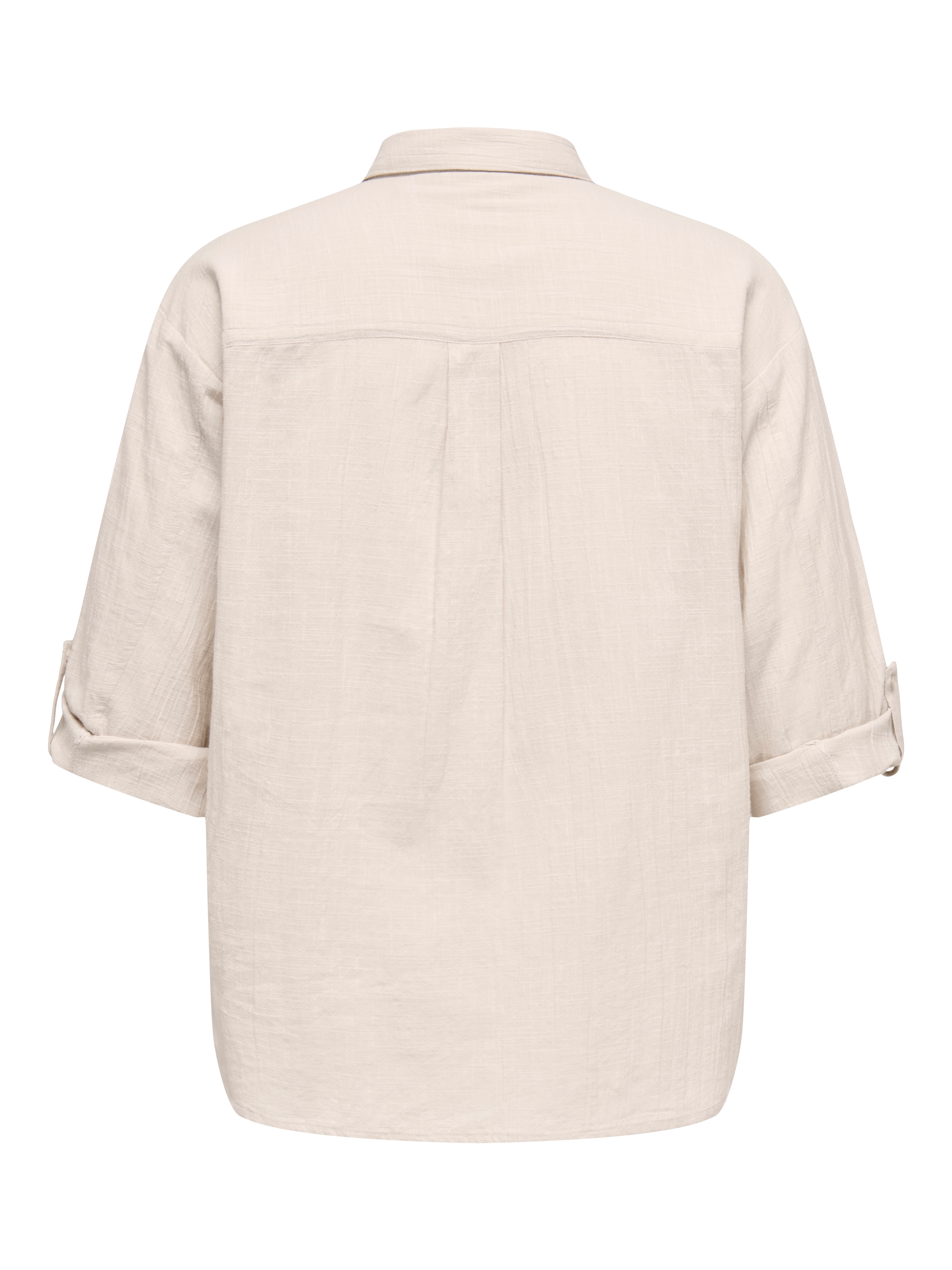 ONLY CARMAKOMA Langarmbluse »CARTIZANA COTTON L/S SHIRT WVN NOOS«