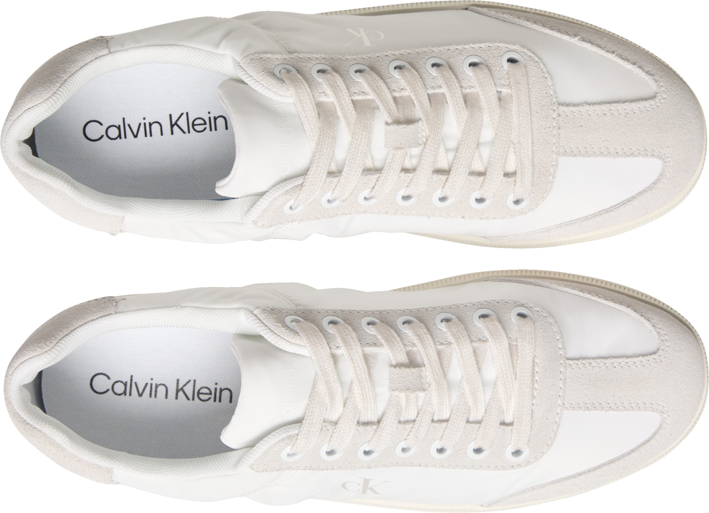 Calvin Klein Sneaker »LOW CUPSOLE LACEUP SU«  Schnürschuh, Halbschuh, Freizeitschuh im Materialmix