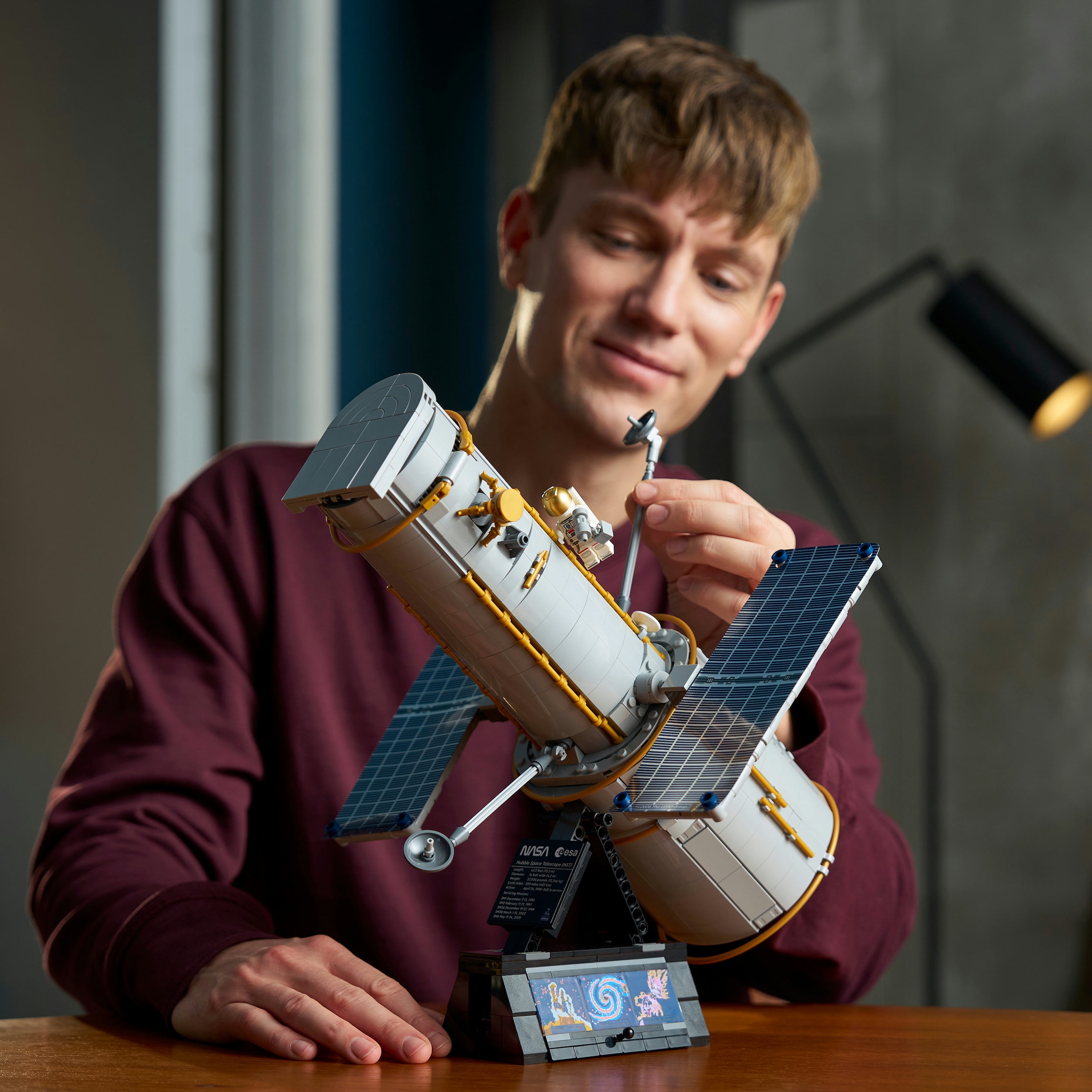 LEGO® Konstruktionsspielsteine »Hubble-Weltraumteleskop (11382), LEGO Icons« Made in Europe