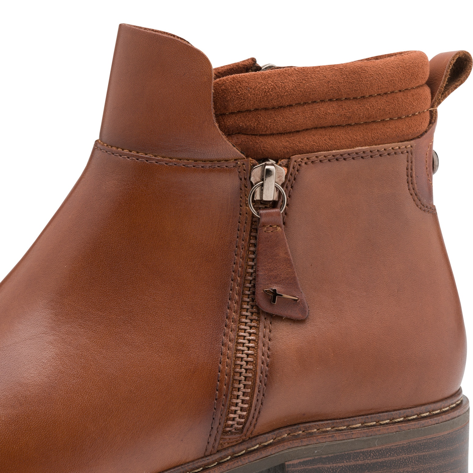 Tamaris Stiefelette  , Blockabsatz, RV-Boots mit wattierter Schaftrand-Polsterung