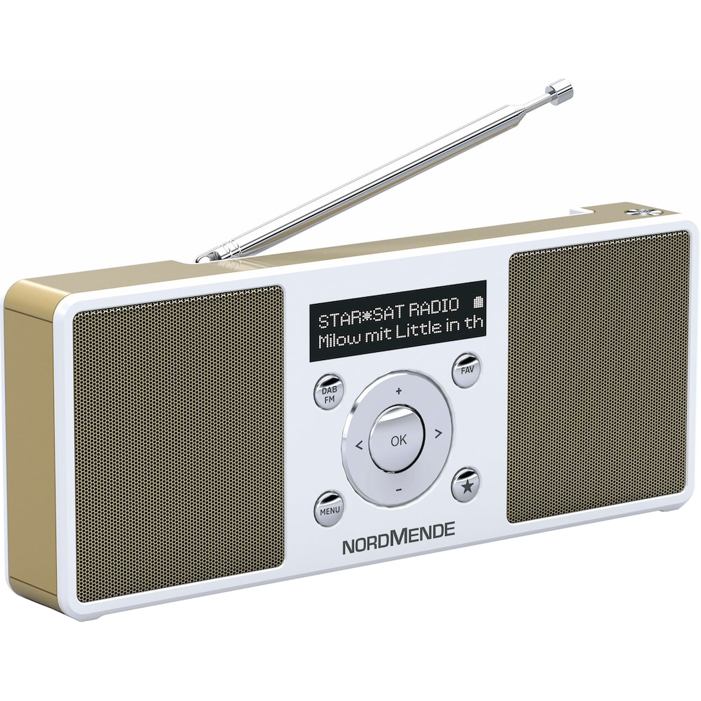 Nordmende Digitalradio (DAB+) »Transita 200«, (UKW mit RDS-Digitalradio (DAB+) 2 W)