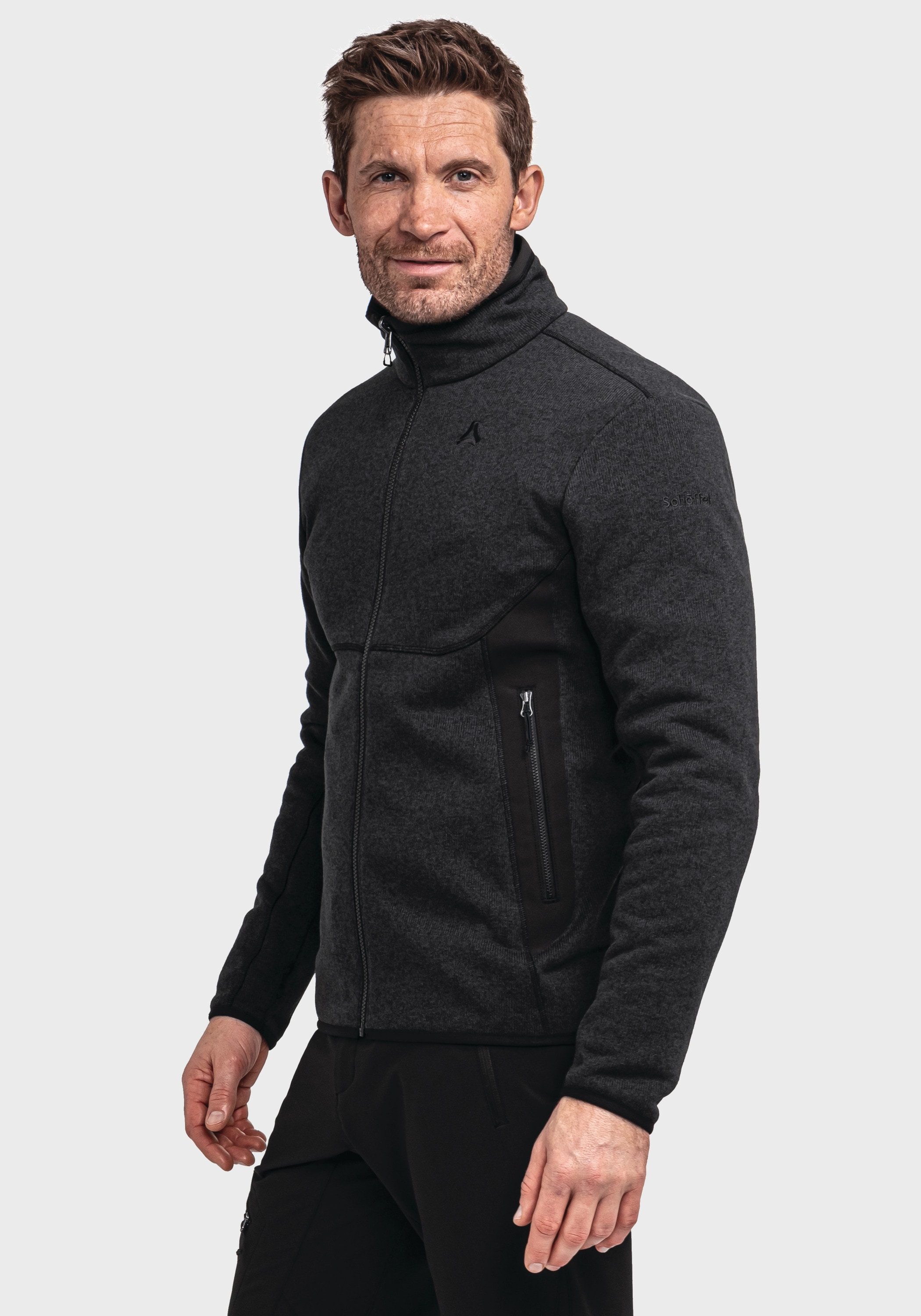 Schöffel Fleecejacke »Hiking CIRC Fleece Jk Style Yew MNS«, ohne Kapuze