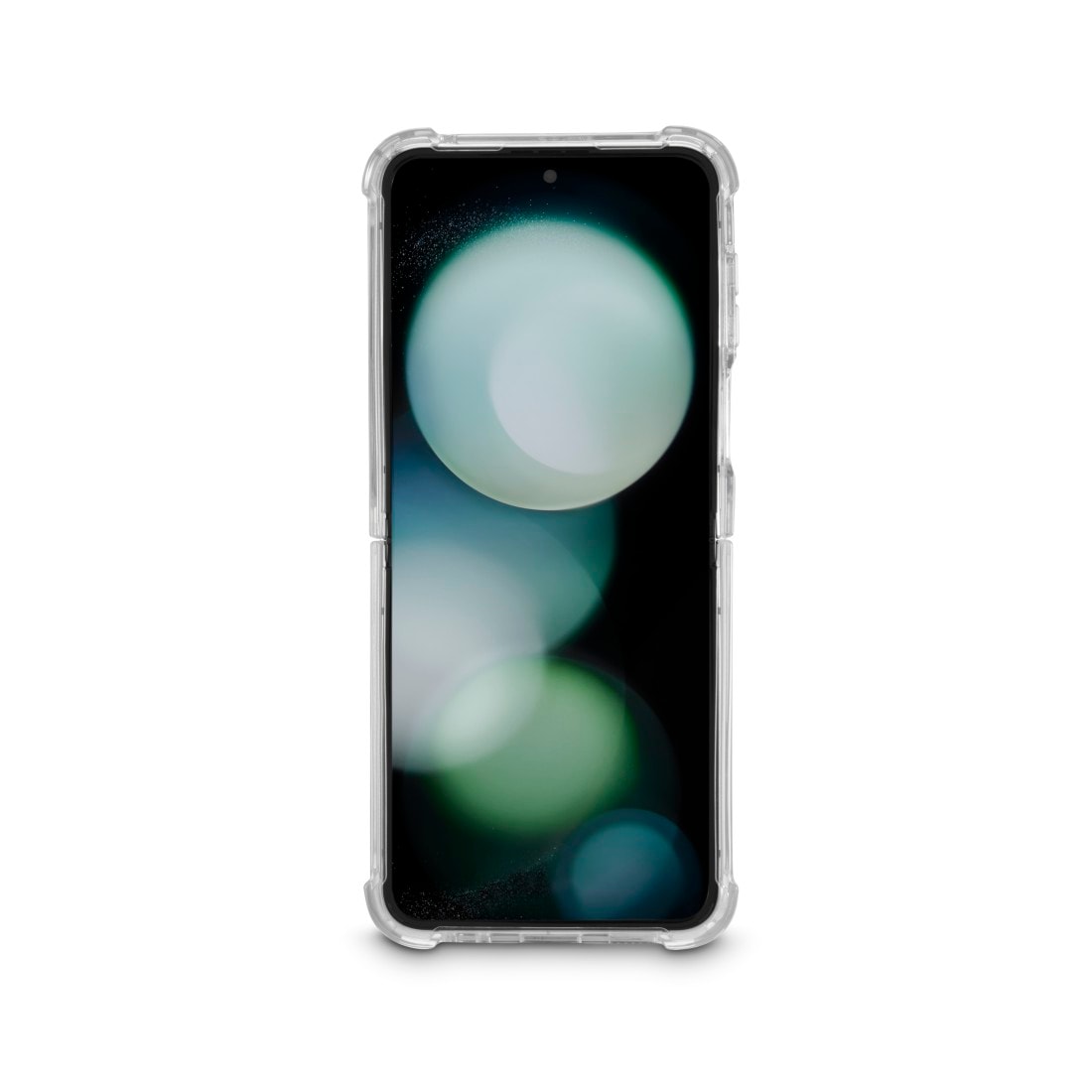 Hama Smartphone-Hülle »Handyhülle für Samsung Galaxy Z Flip5, durchsichtig, kein Vergilben«, Galaxy Z Flip5, transparent, Cover, griffig, faltbar, Rundumschutz, schlankes Design