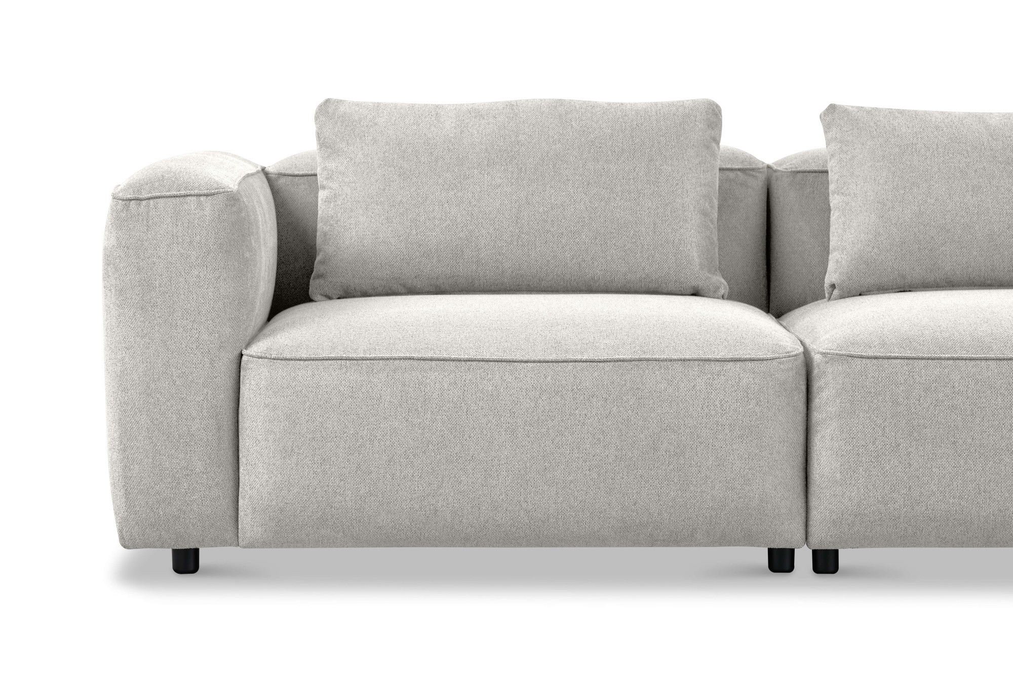 Home affaire 3-Sitzer »Tvinnet« Breite 228 cm, extra tiefe Sitzfläche, kubisches Sitzvergnügen