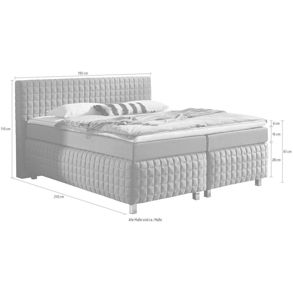 Westfalia Schlafkomfort Boxspringbett