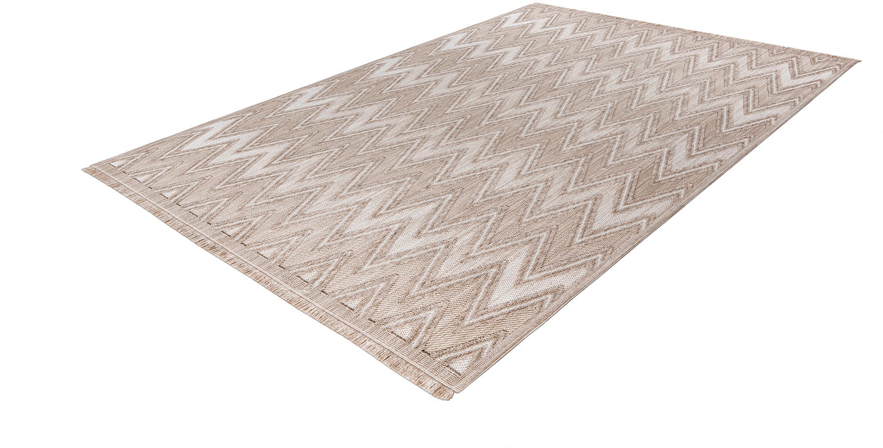 Kayoom Teppich »Sarai 225«, rechteckig, 6 mm Höhe, Flachgewebe