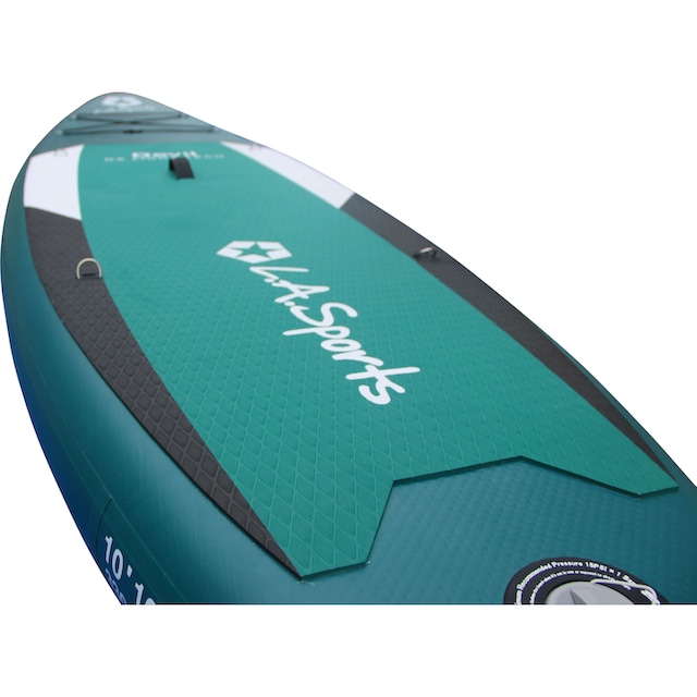 L.A. Sports Inflatable SUP-Board »Devil«, (Set, 6 tlg., mit Paddel, Pumpe  und Transportrucksack) bei