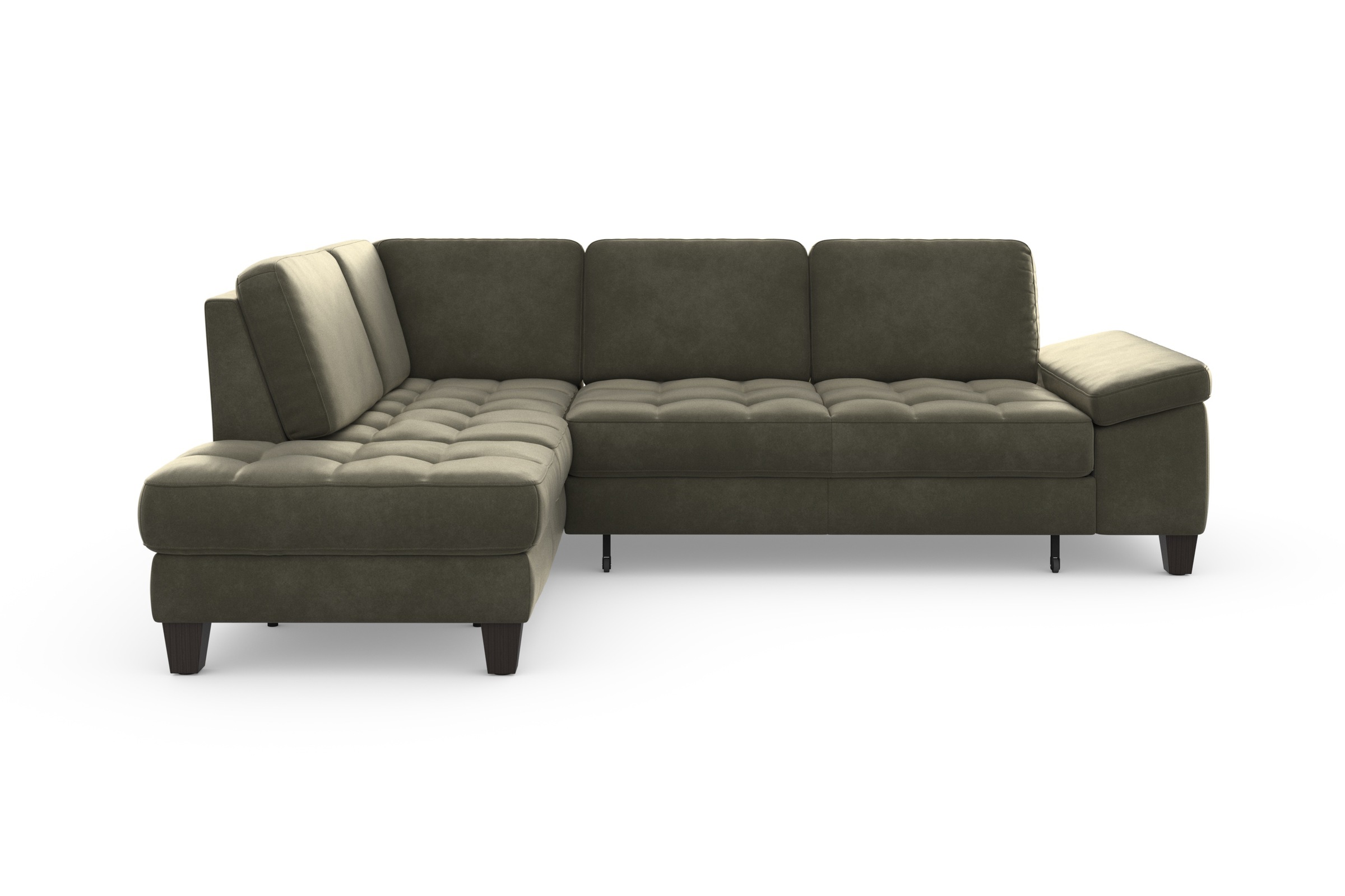sit&more Ecksofa »Westham L-Form«, mit Ottomane, mit oder ohne Bettfunktion, Bettkasten, Verstellung