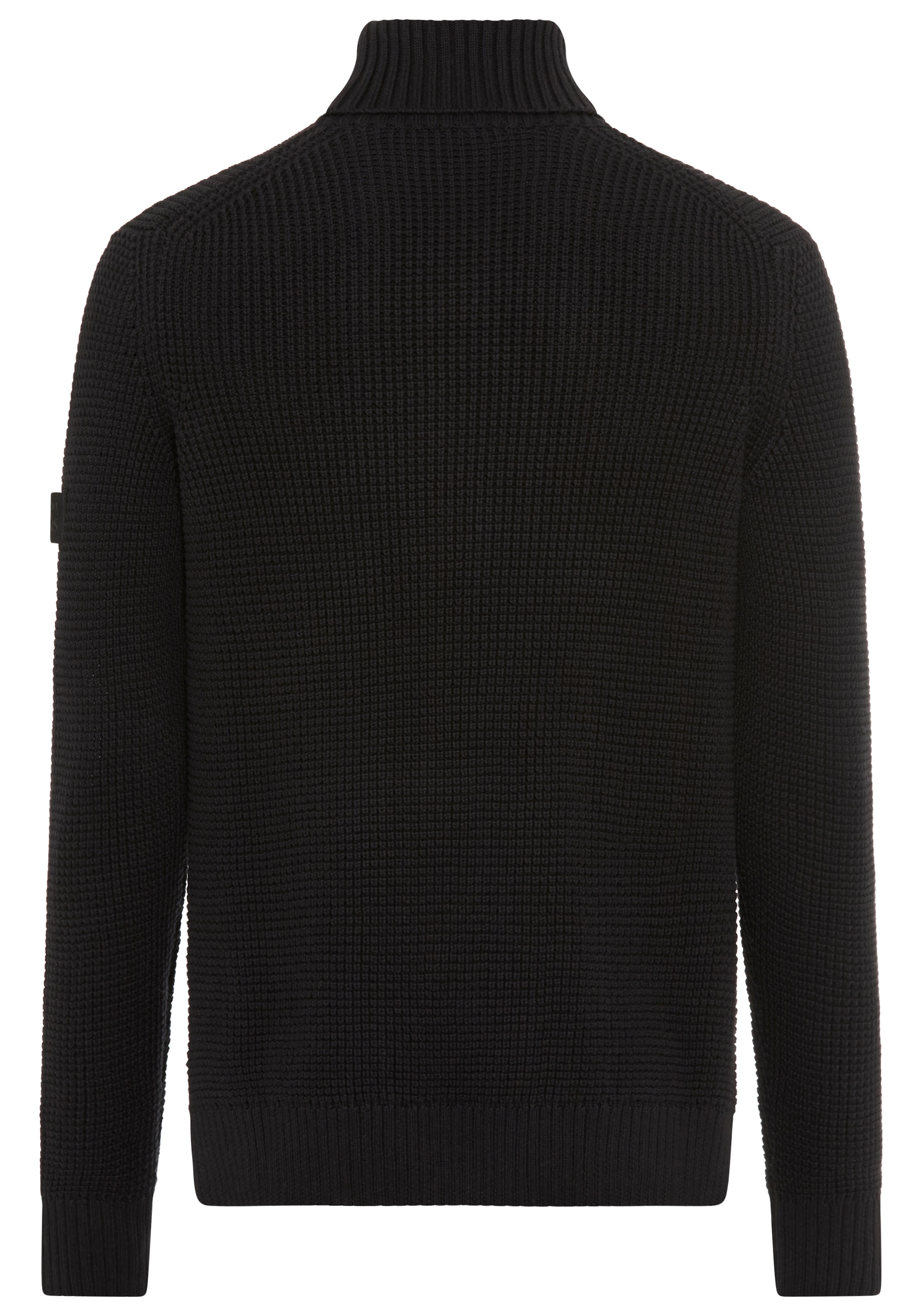 Joop Jeans Rollkragenpullover »Hollio« mit Strukturmuster