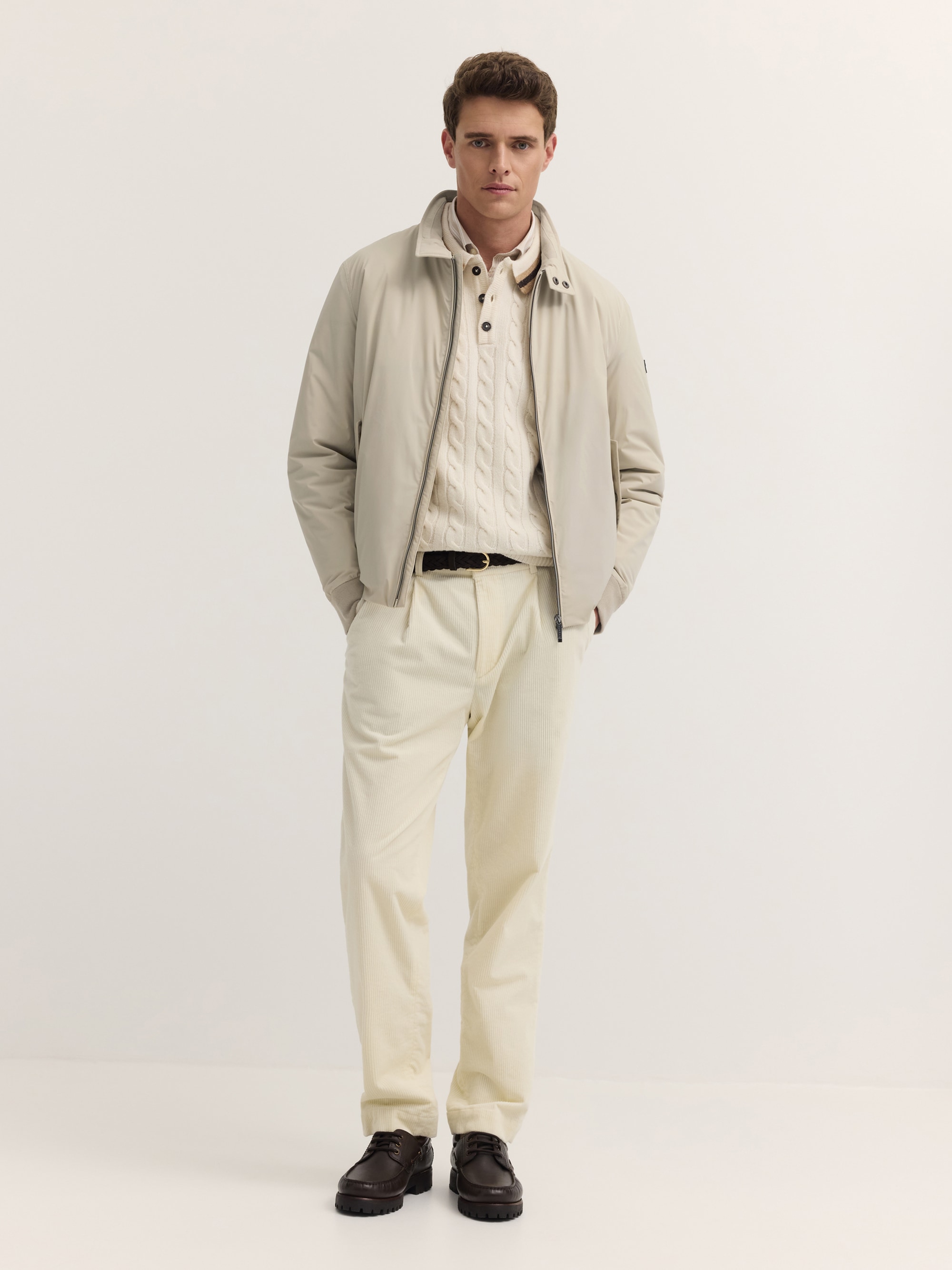 bugatti Blouson »Regular Fit« ohne Kapuze Regular Fit DynamicSeries Stretch Stehkragen