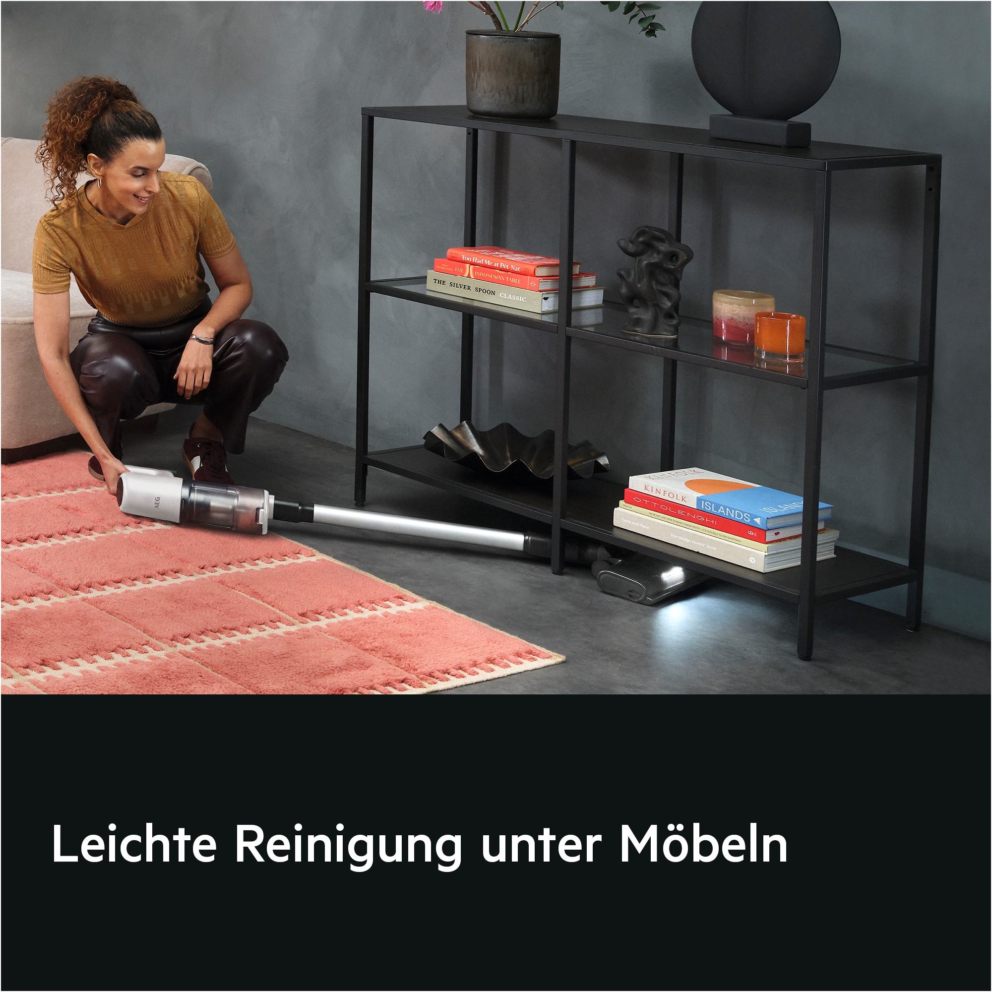 AEG Akku-Hand-und Stielstaubsauger »6000 AKKU-STAUBSAUGER (AP61HB21SH)« sehr leicht 2,5 kg, 53 % Recyclingmaterial, bis zu 50 Min. Laufzeit