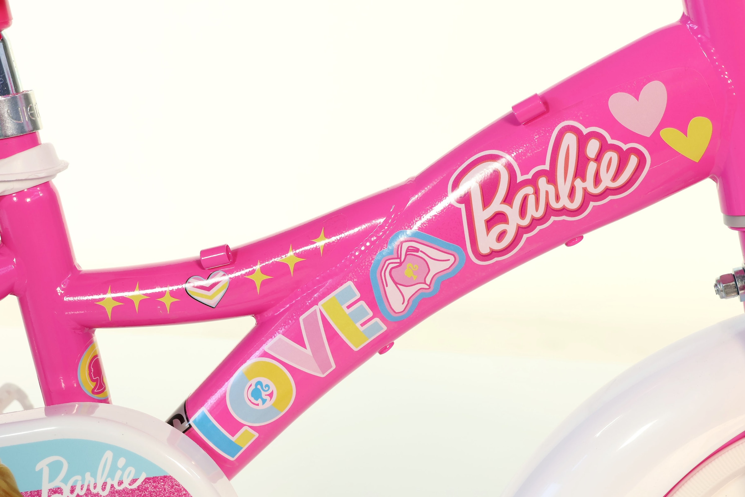 Dino Bikes Kinderfahrrad »Barbie 12" Kinderfahrrad 2-4 Jahre« 1 Gang ohne Schaltung