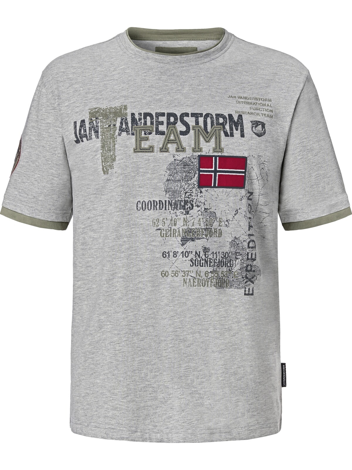 Jan Vanderstorm T-Shirt »T-Shirt SÖLVE«