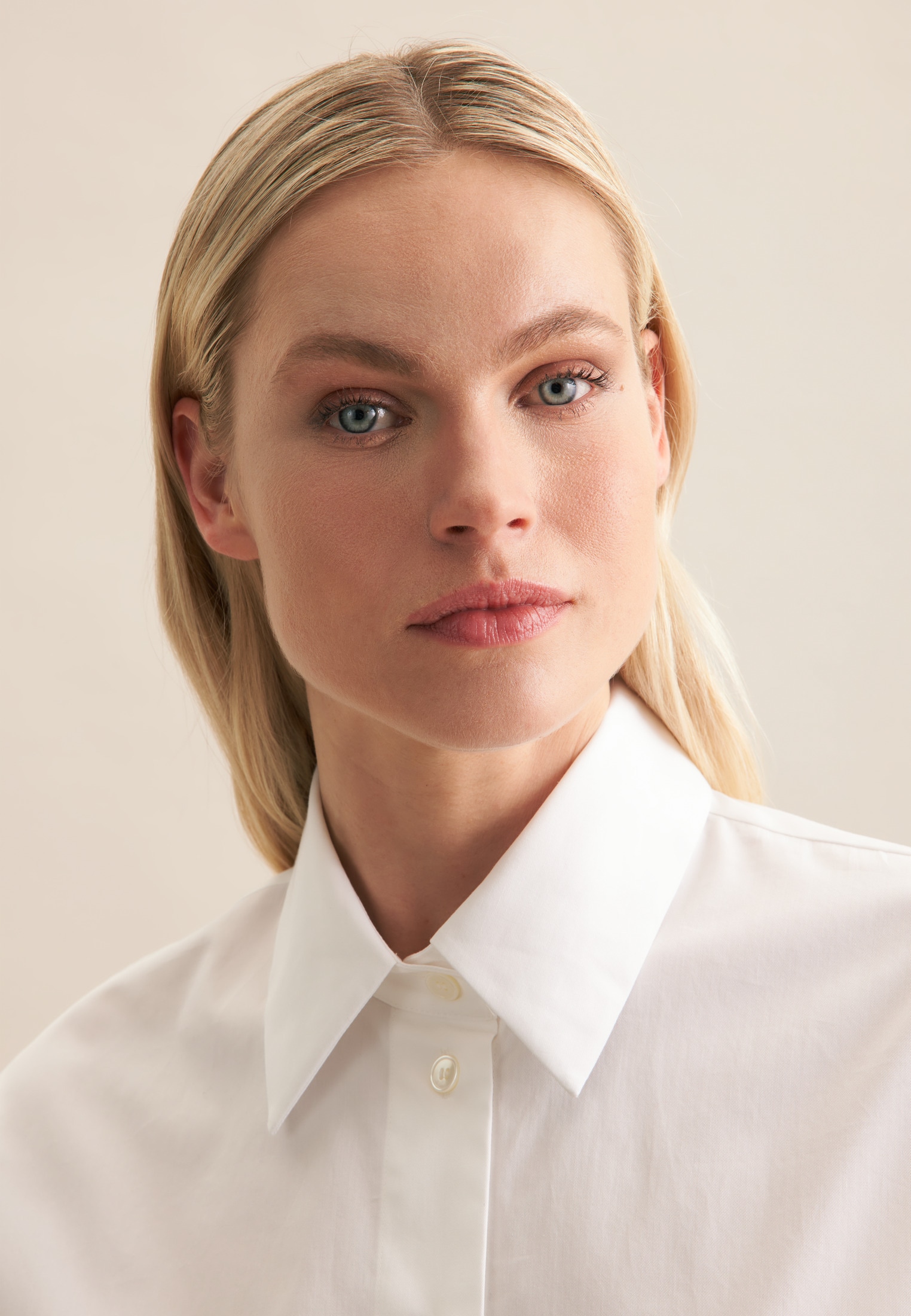 seidensticker Hemdbluse »Schwarze Rose« Langarm Kragen Uni