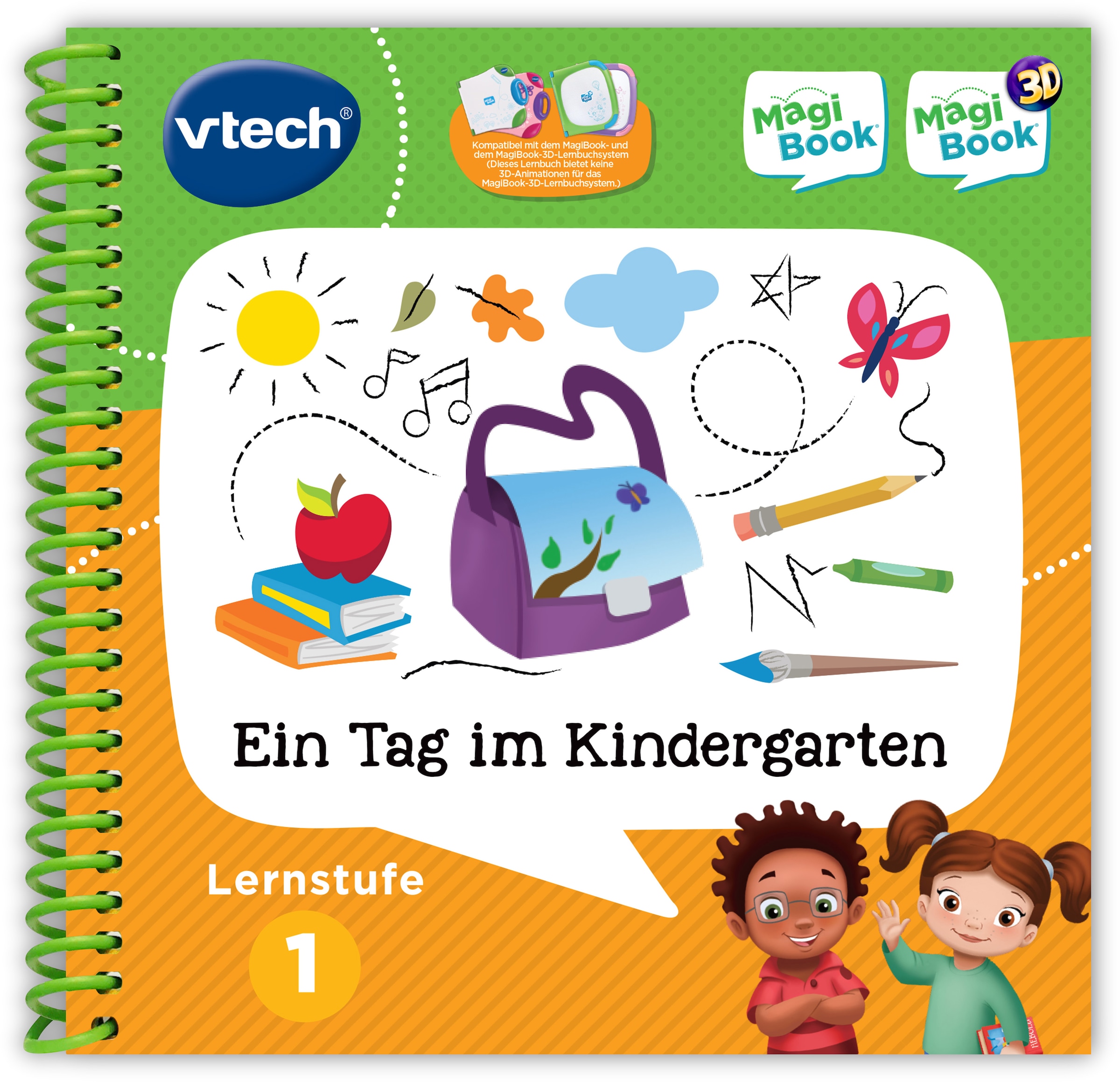 Vtech® Buch »MagiBook Lernstufe 2 - Kreativer Lernspaß in Krakelhausen« bei