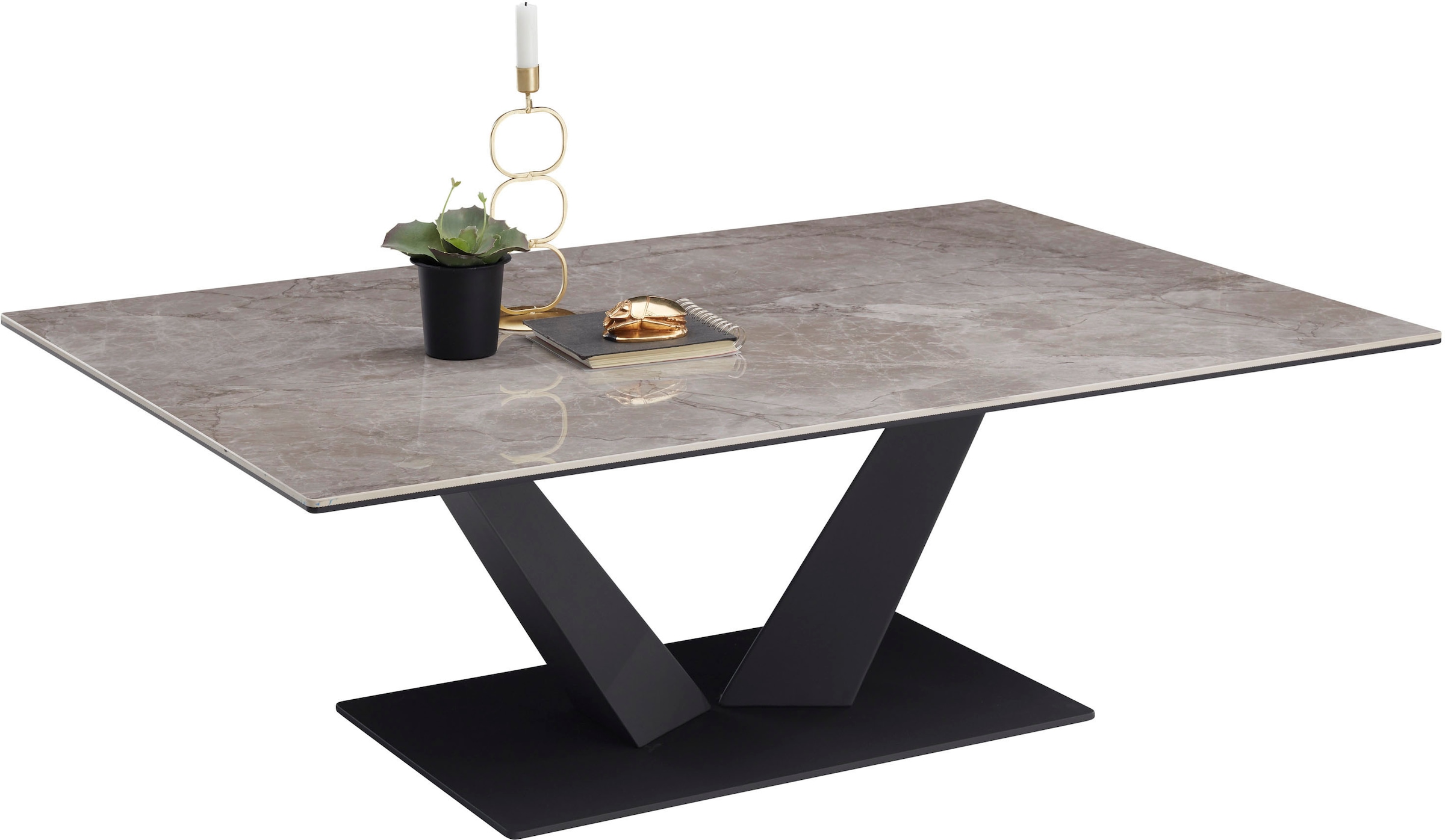 Stolkom Couchtisch »Gisele«, 120 cm breit mit Keramikoberfläche