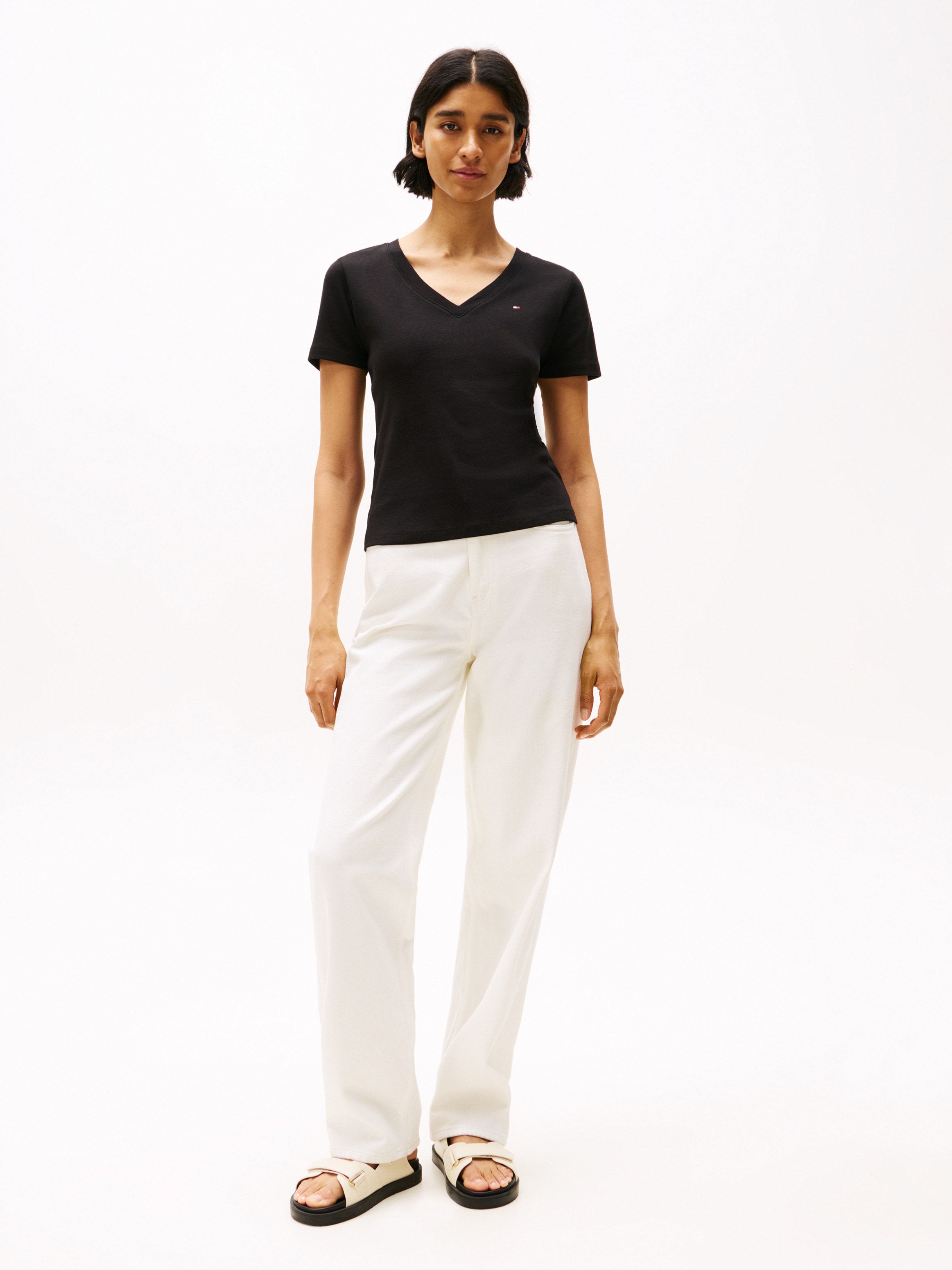Tommy Hilfiger T-Shirt »CODY, Slim Fit«, mit V-Ausschnitt