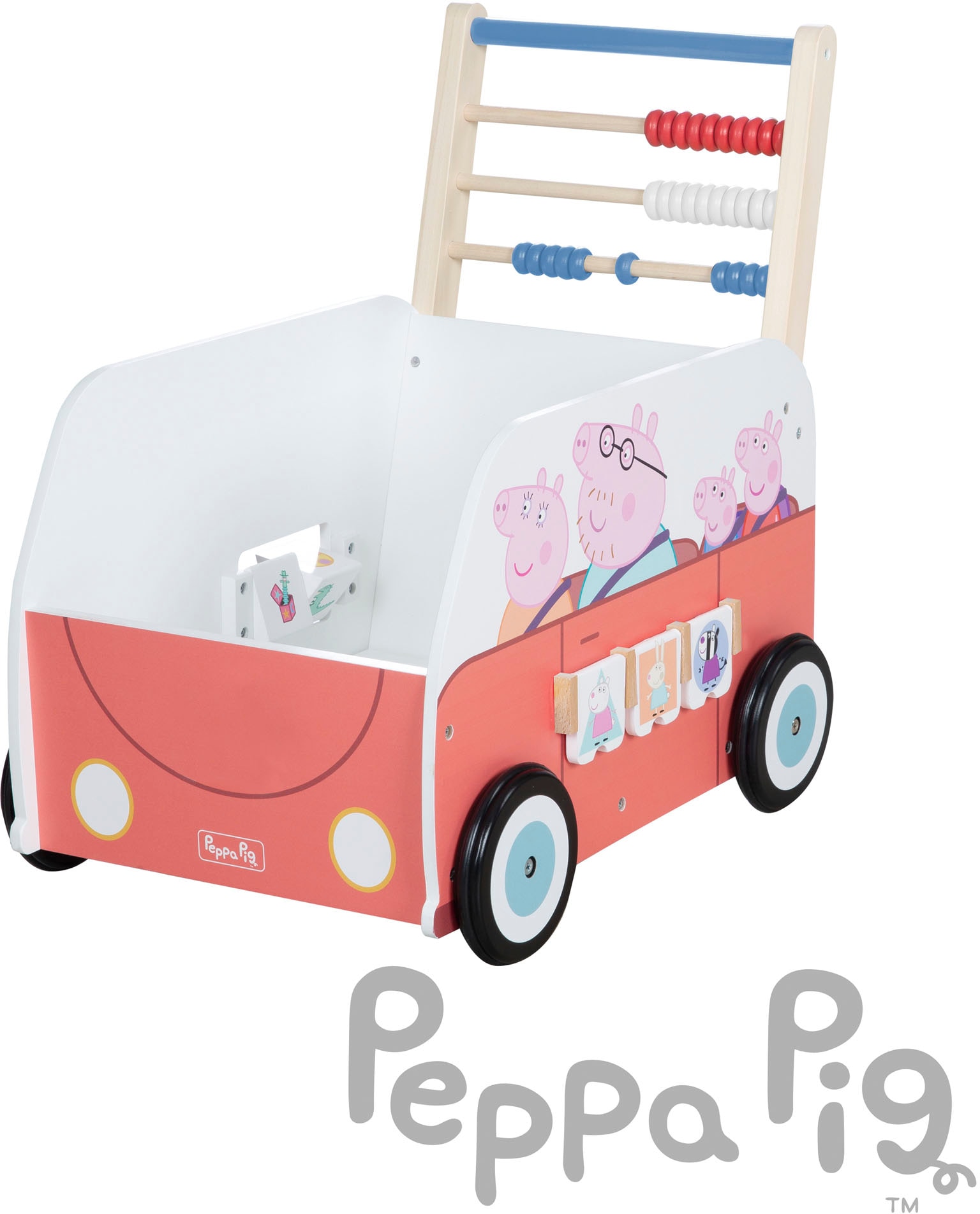 Pig« bei Peppa »Holzspielzeug, roba® Lauflernwagen