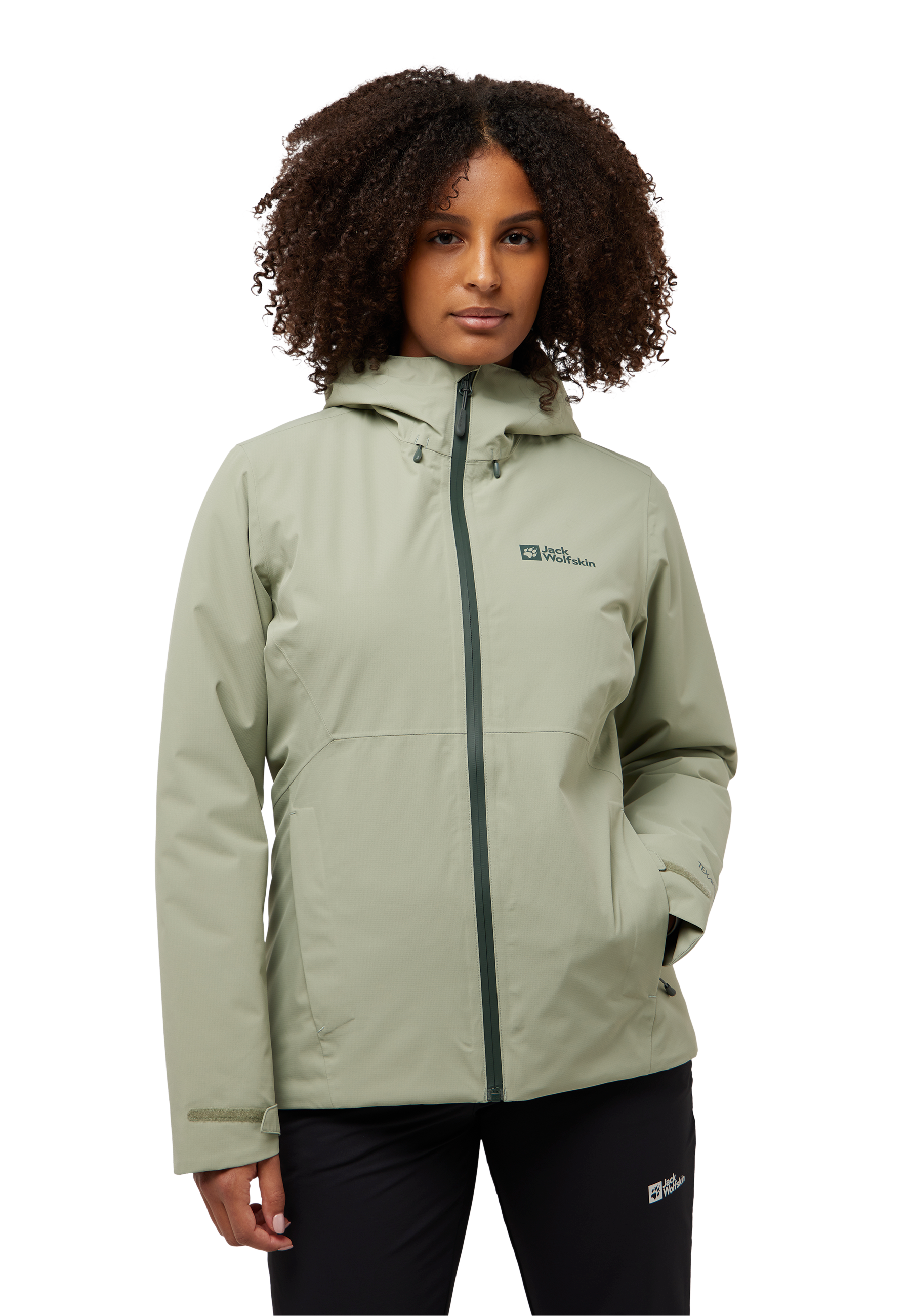 Jack Wolfskin Outdoorjacke »WISPER JACKET«, mit Kapuze