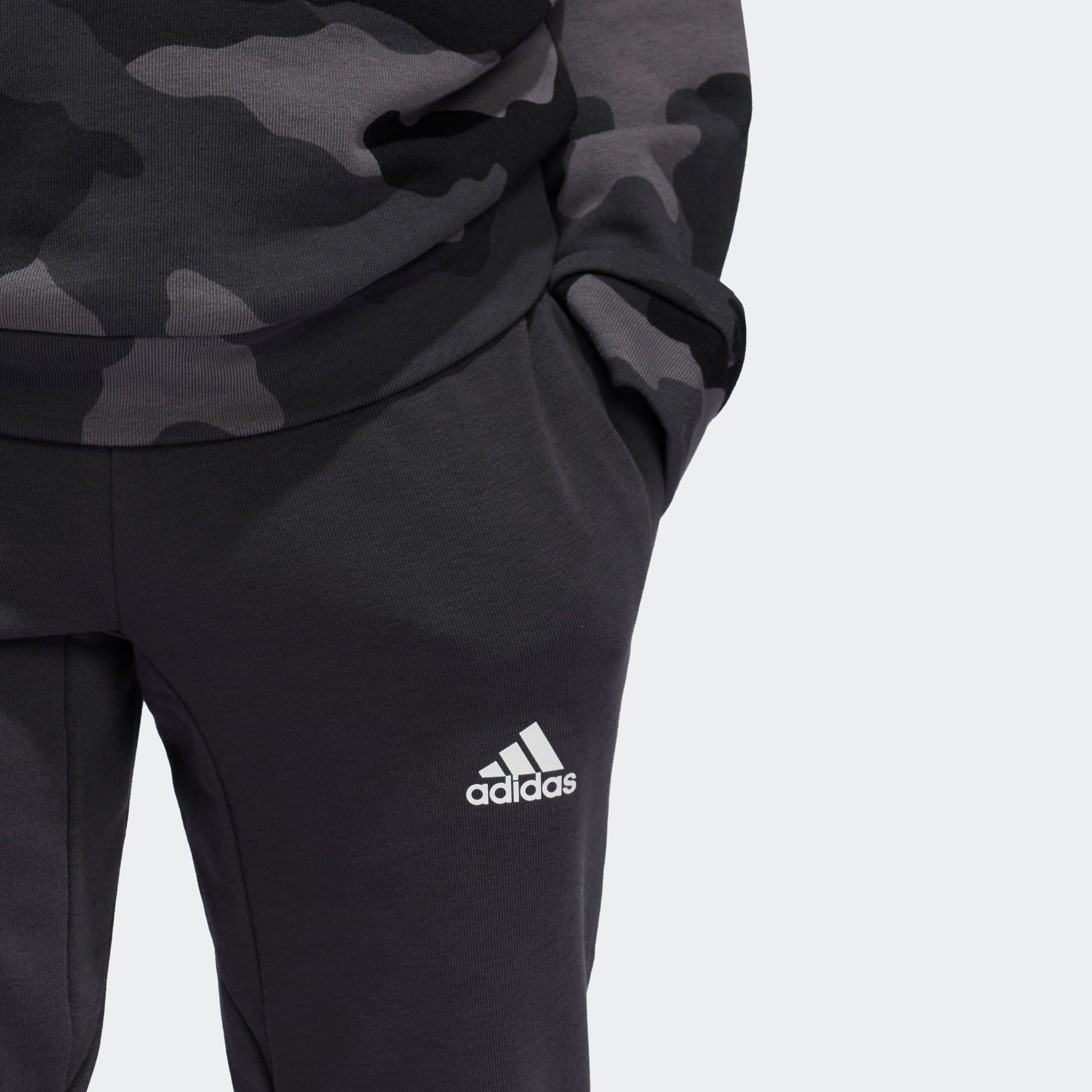 adidas Sportswear Trainingsanzug »LK CAMO HD SET«, (2 tlg.)