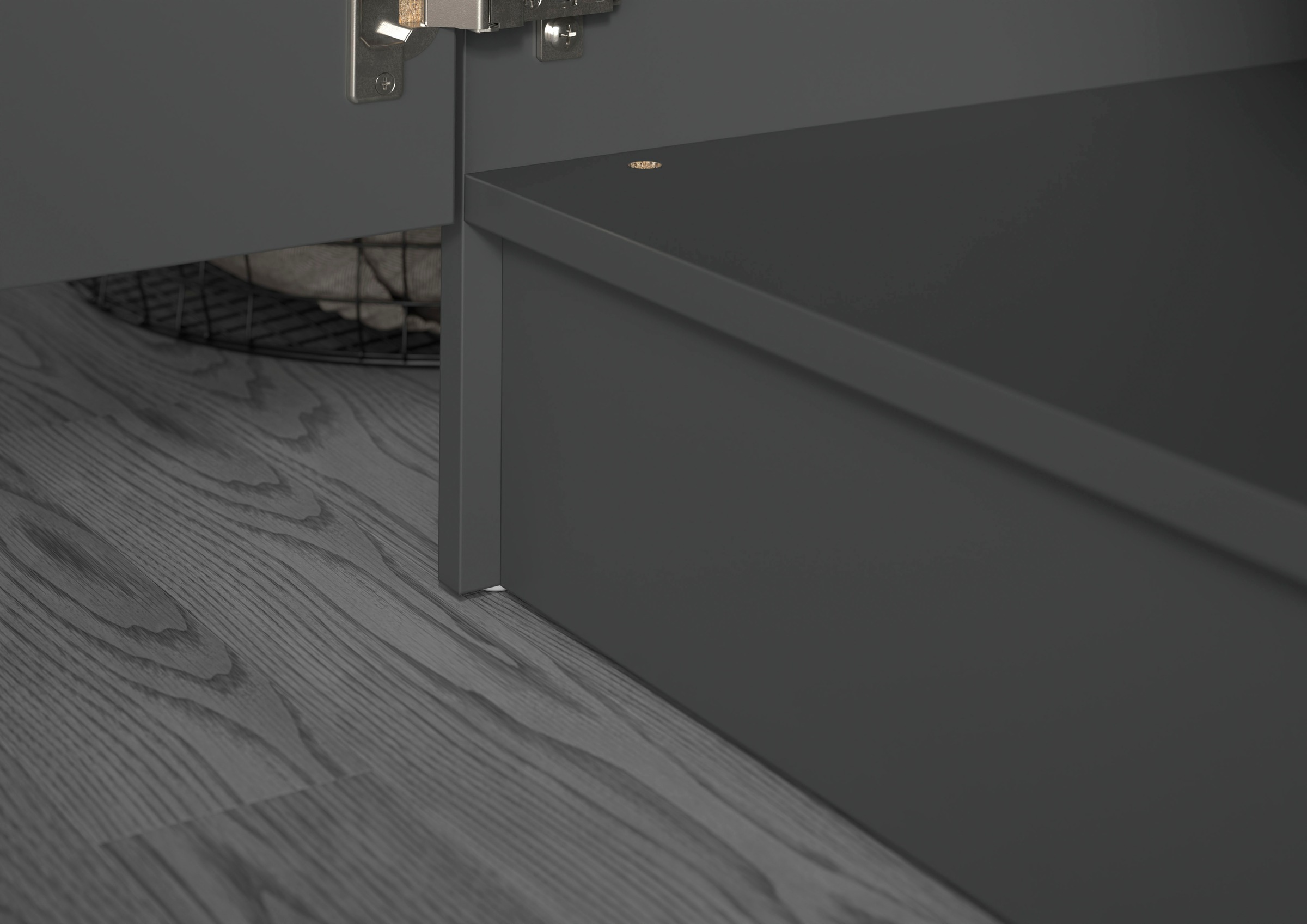 welltime Badmöbel-Set »FALAS, TOPSELLER!, 3-teilig, Hauswirtschaftsraum Set, Breite 176 cm« Set, 1x Wäscheschrank, 1x Waschmaschinenumbauschrank, 1x Mehrzweckschrank, 3 Stk. tlg.