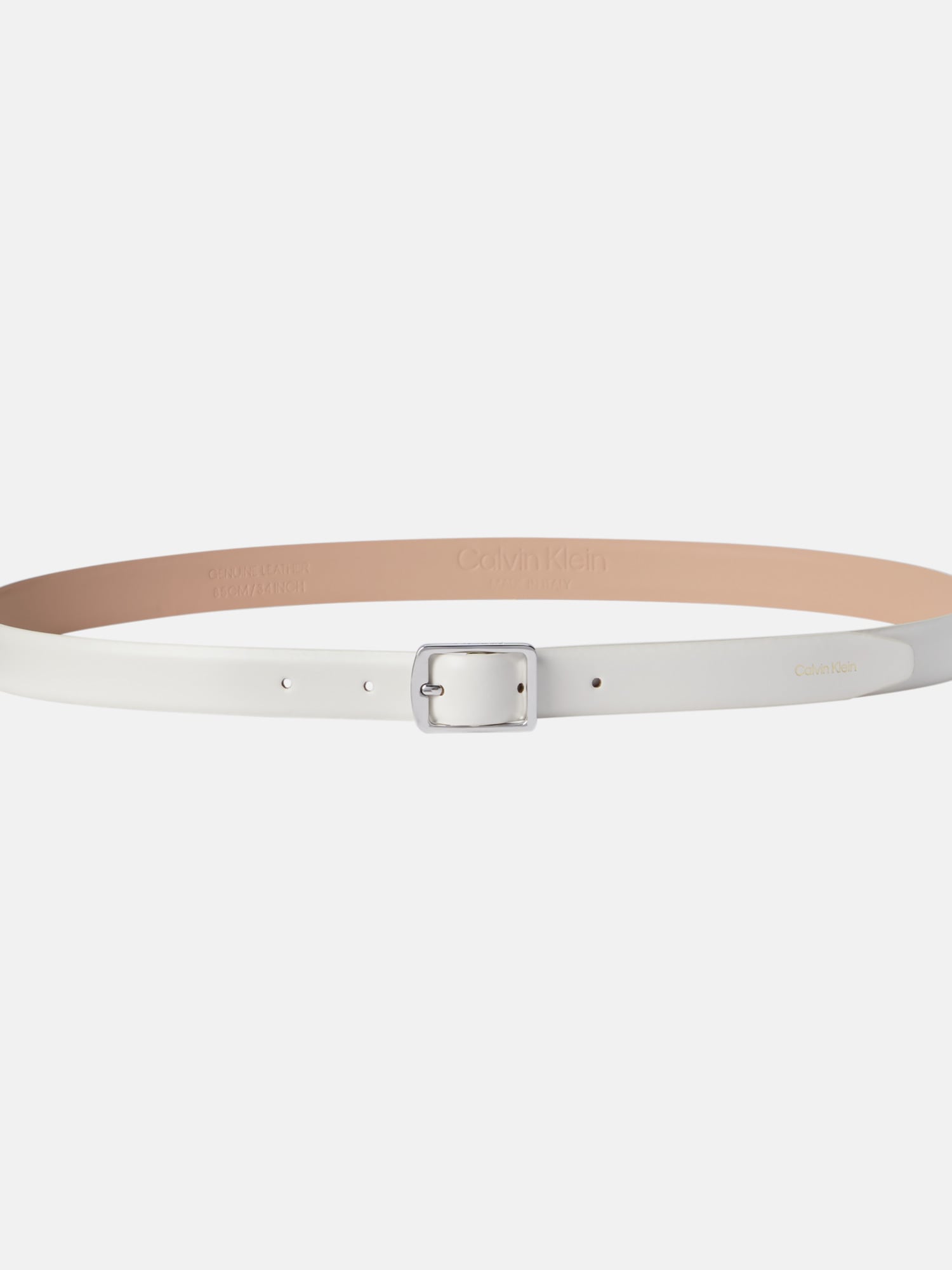 Calvin Klein Jeans Ledergürtel »CLASSIC SQUARE BUCKLE BELT 20MM«, Größenverstellbar