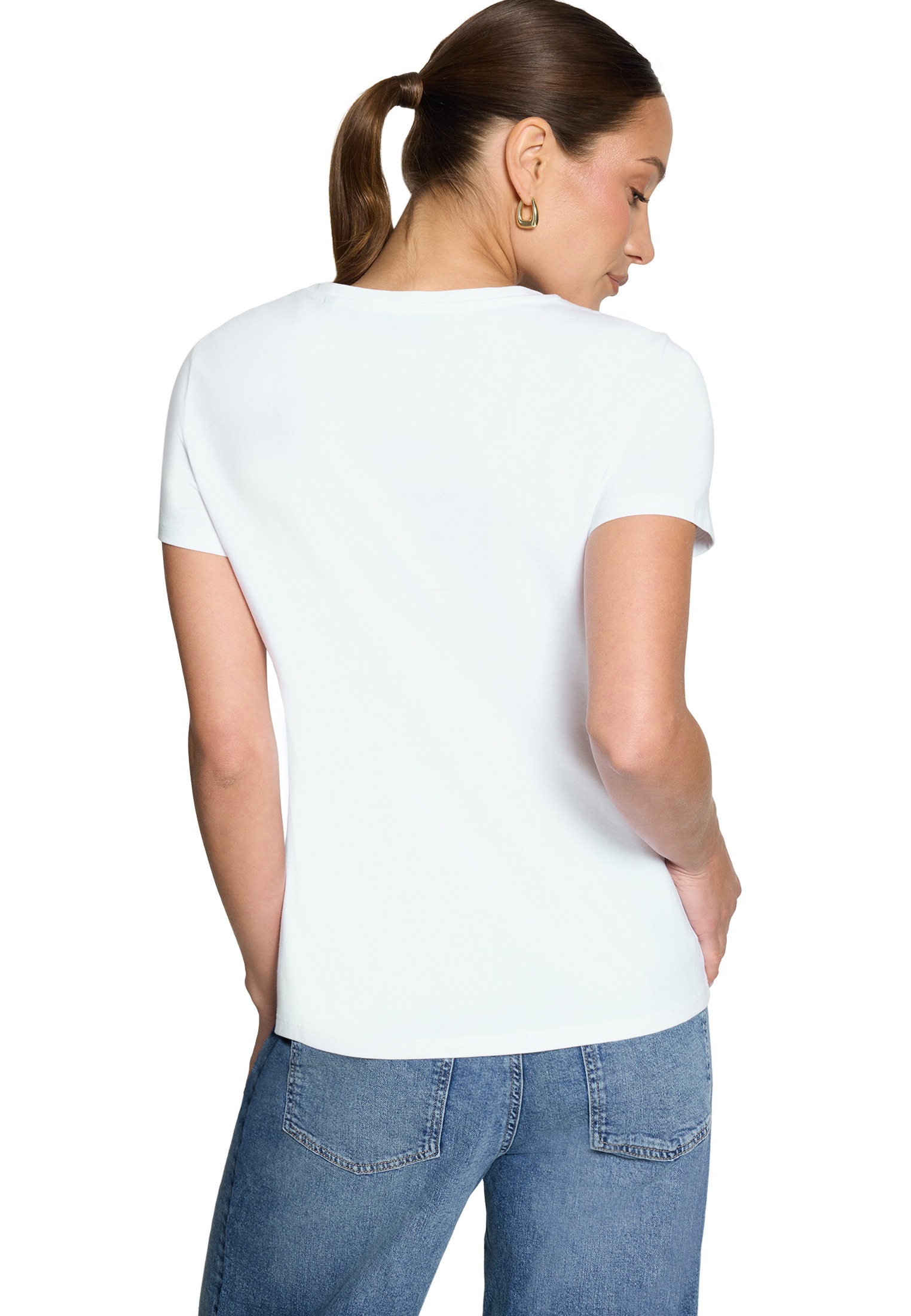 Zero Print-Shirt »Printshirt mit Aufdruck«