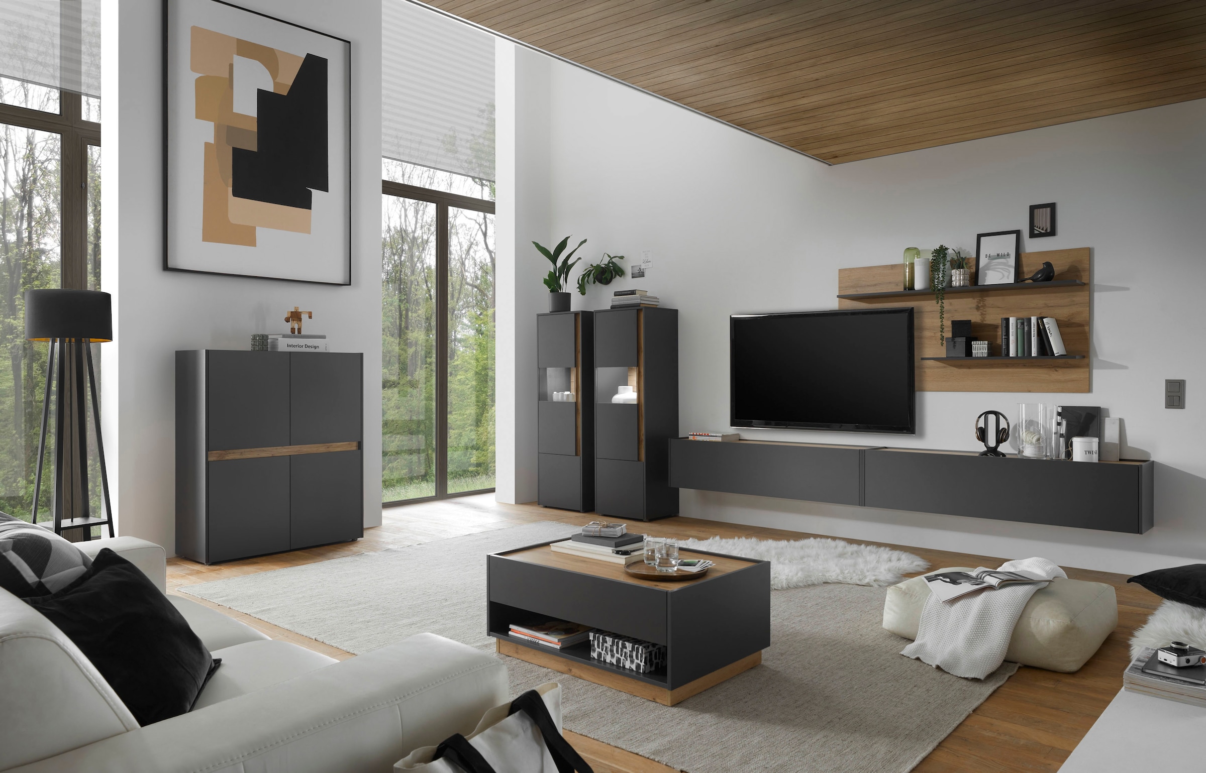 INOSIGN Wohnwand »City/Giron«, (Set, 5 St.)