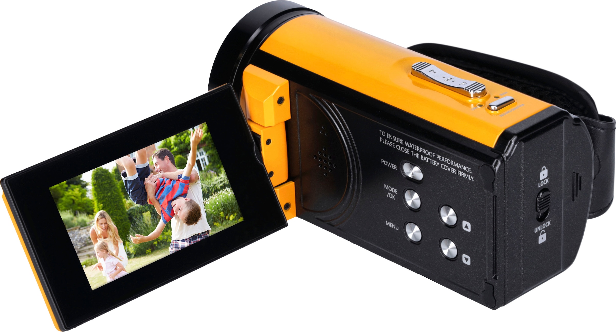 Rollei Unterwasser-Camcorder »Movieline UHD 5m Waterproof«, 4K Ultra HD