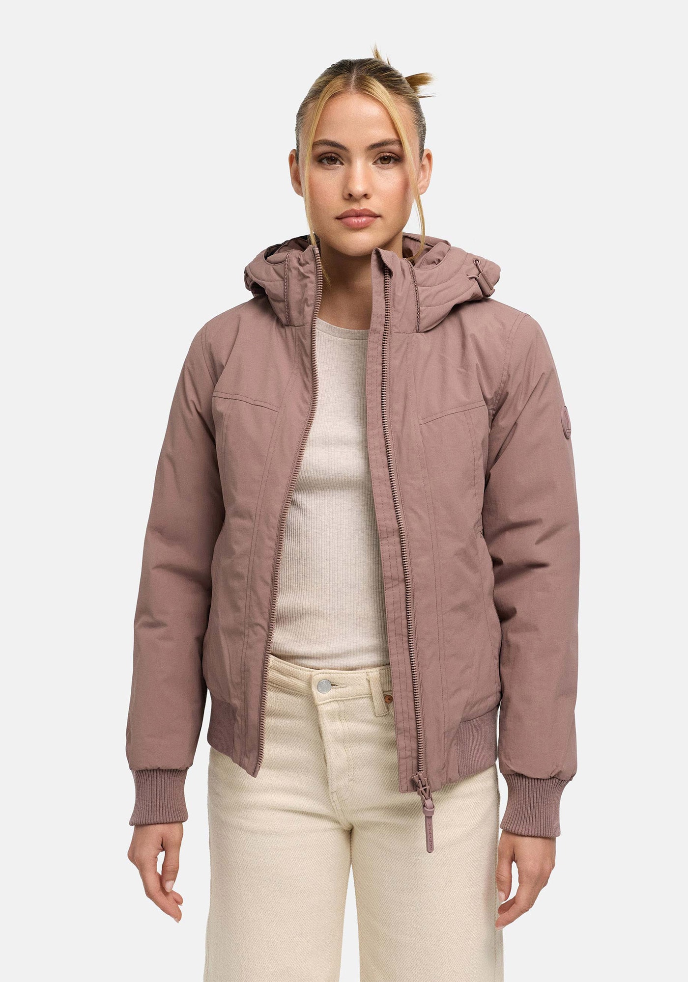 Marikoo Winterjacke »Marikoo Mooni Damen Herbst Caban Jacke N084«