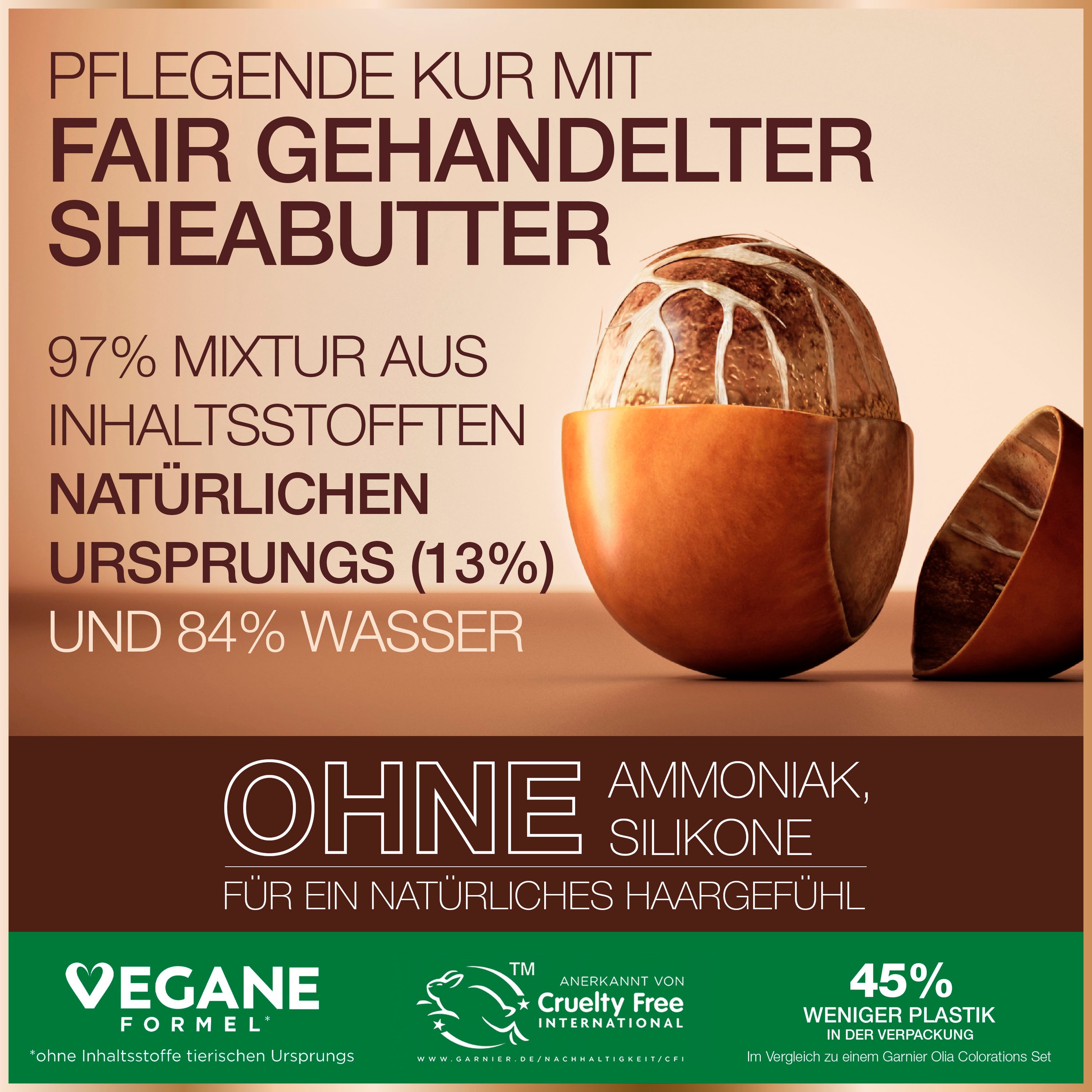 GARNIER Coloration »Garnier GOOD Dauerhafte Haarfarbe«