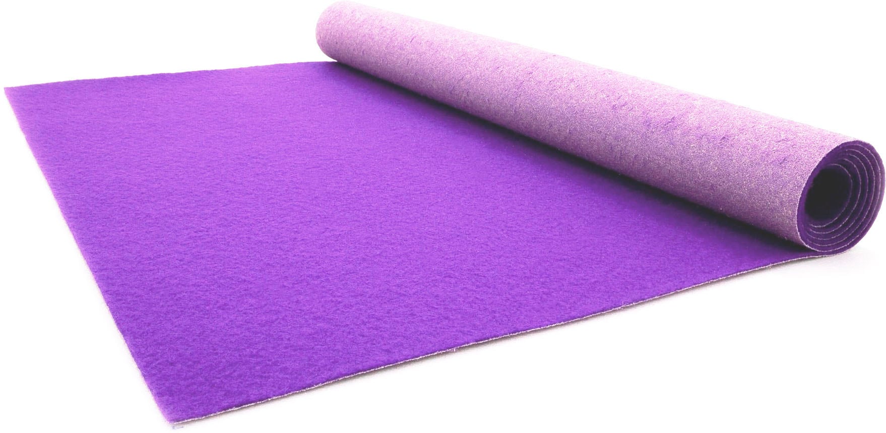 Primaflor-Ideen in robuster rechteckig, Textil 100 Nadelfilz, cm, Läufer Uni-Farben PODIUM«, »Eventteppich Breite