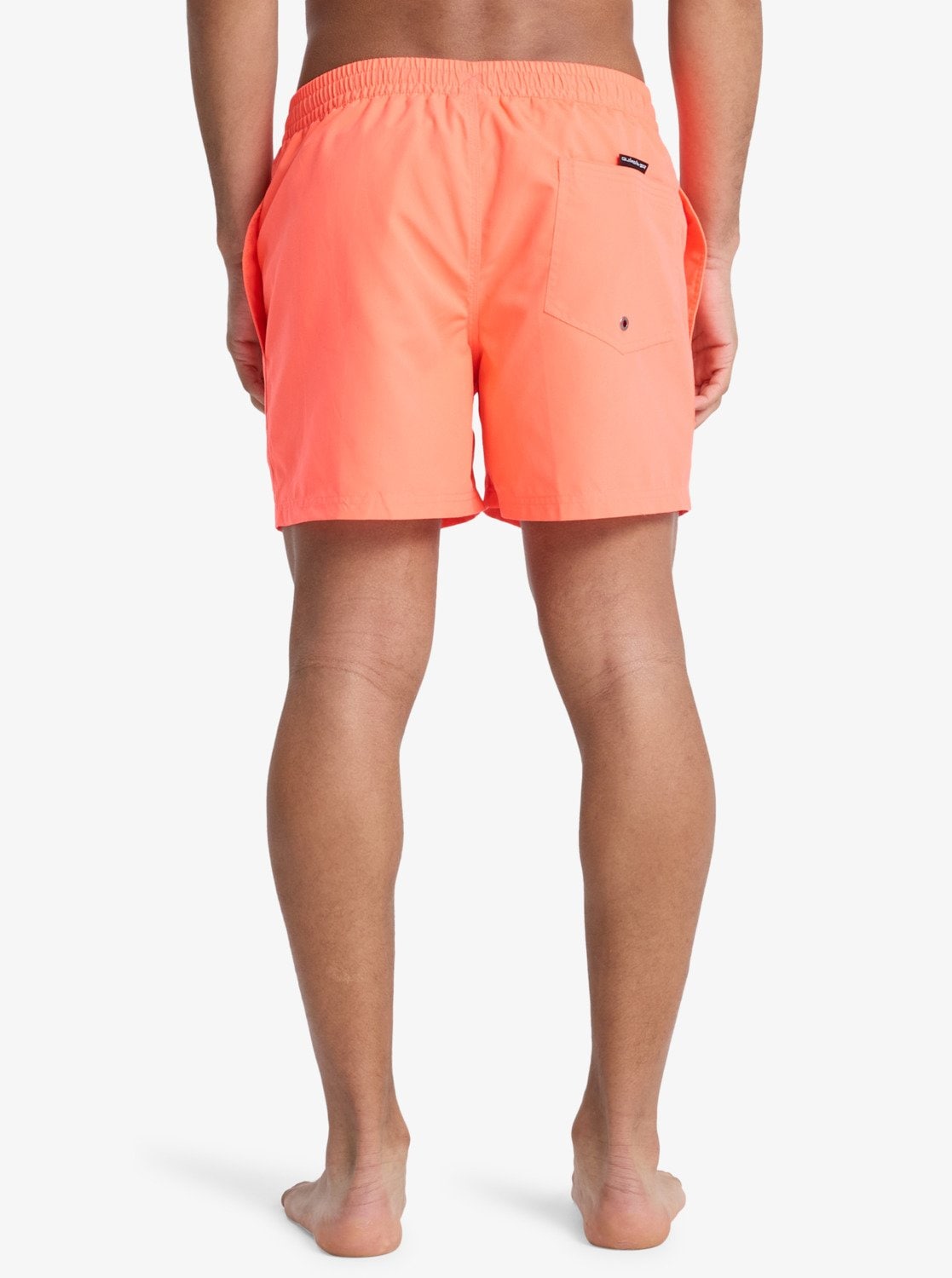Quiksilver Badeshorts »EVERYDAY VOLLEY 15« unifarbene Optik, mit Brandlabel, schnelltrocknend, normale Leibhöhe