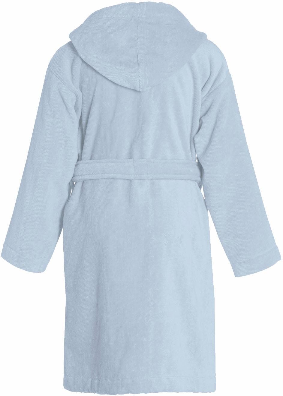 Seahorse Kinderbademantel »Seahorse Pure«, (1 St.), Langarm, aufgesetzte Taschen